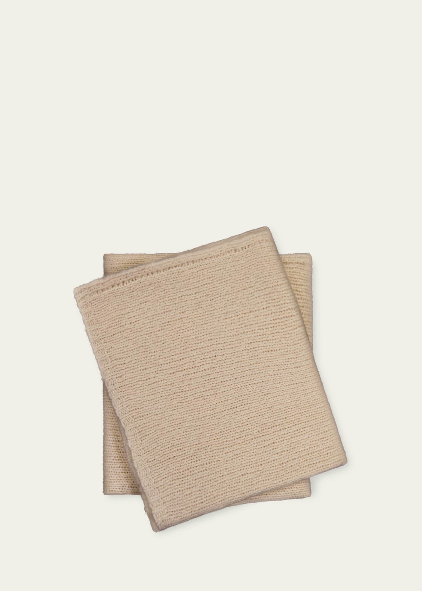 Sofia Cashmere Bouclé Cashmere-Silk Throw Blanket Image 2 of 2