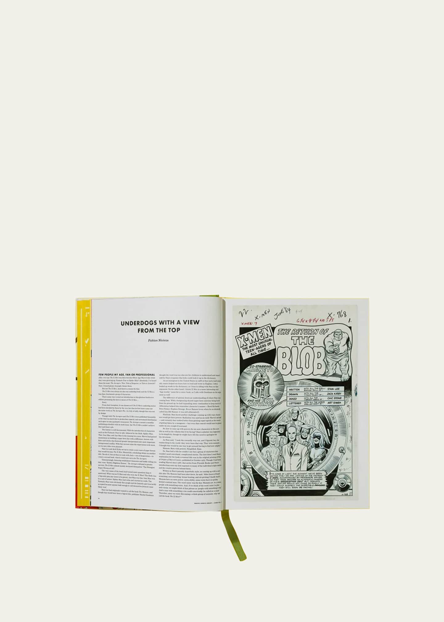 TASCHEN "Marvel X Men 1963-1966" Hardcover Book, Vol 1 Image 5 of 5
