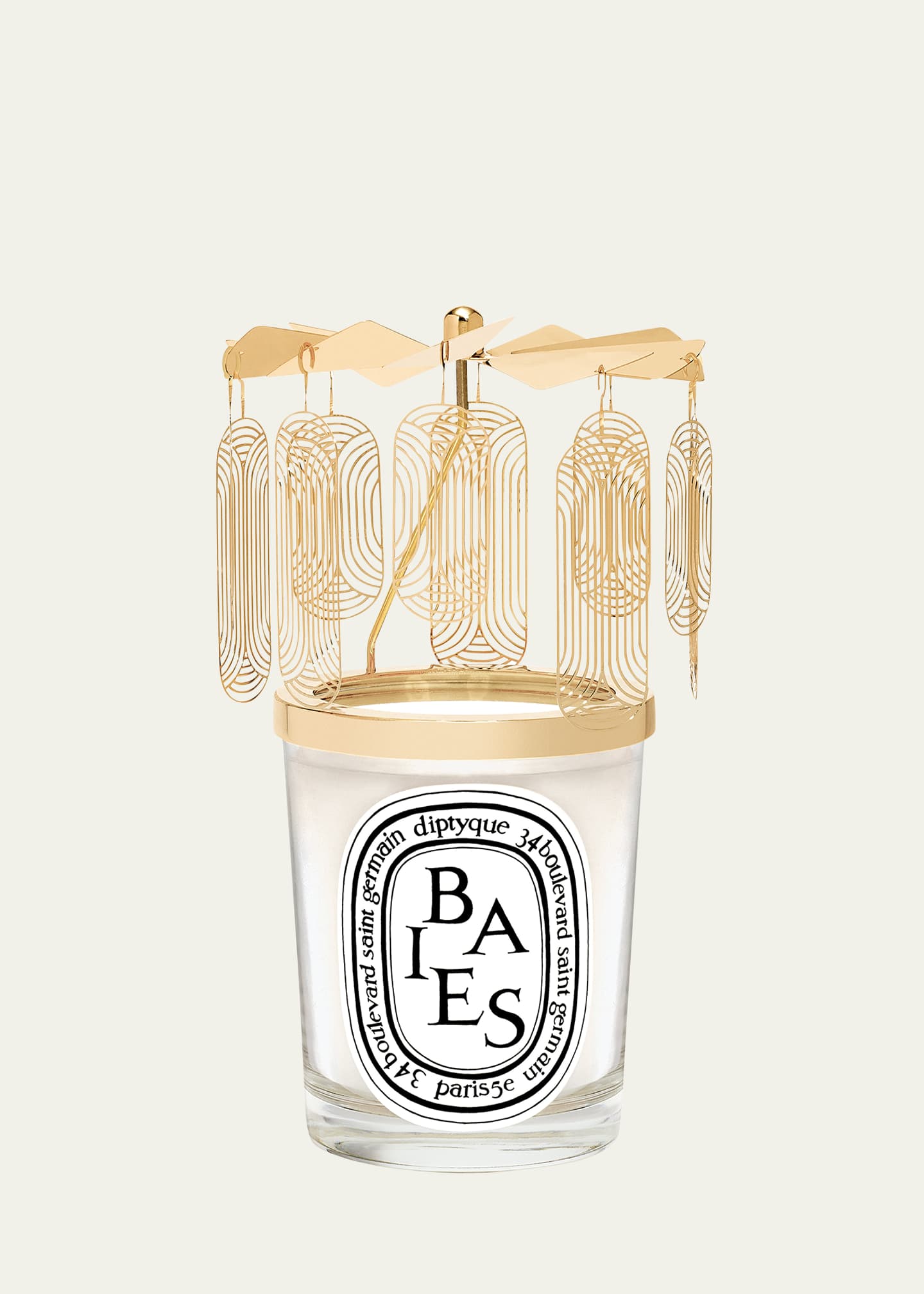 DIPTYQUE Baies (Berries) Scented Candle & Carousel Gift Set Limited