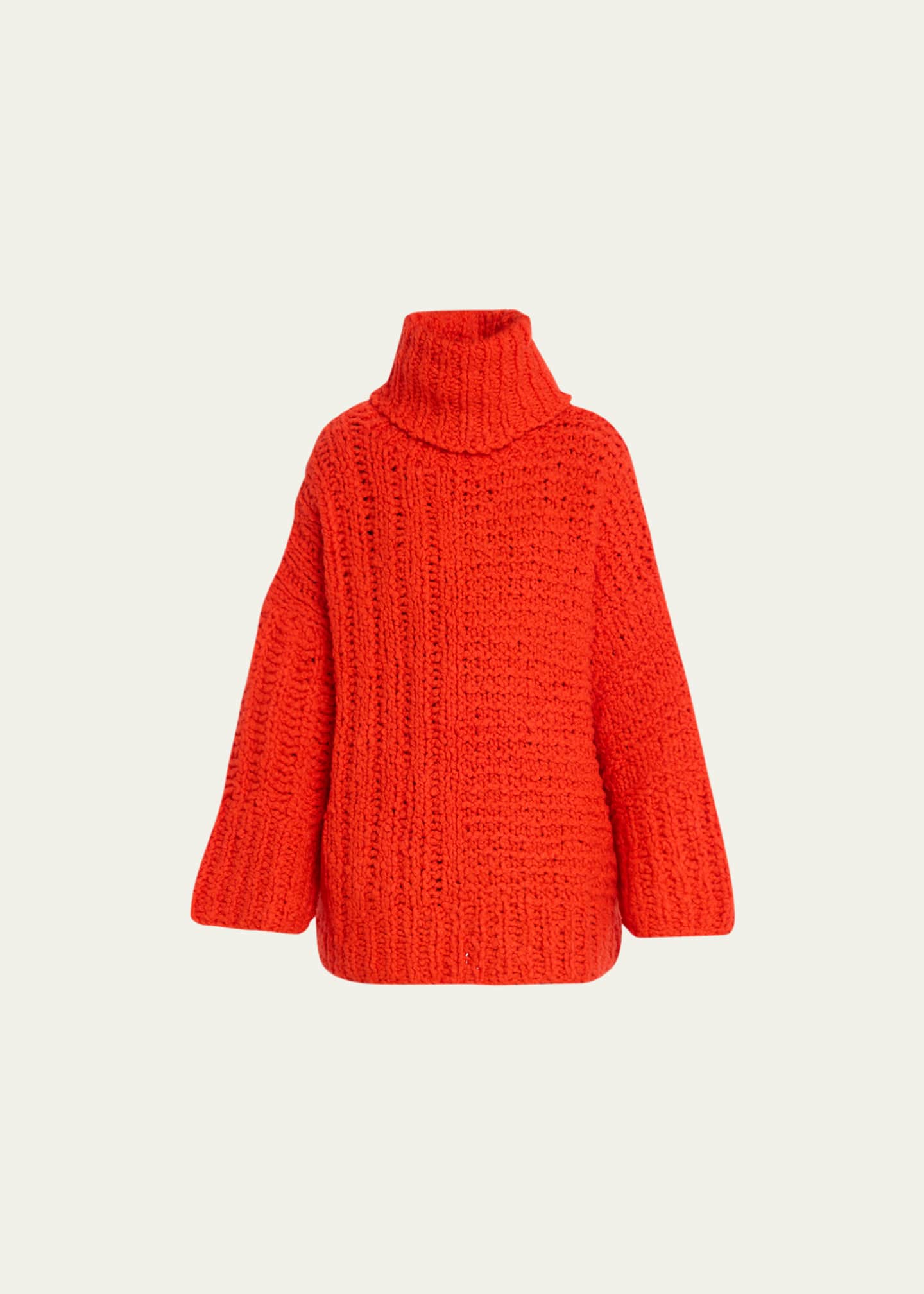 Giant turtleneck top