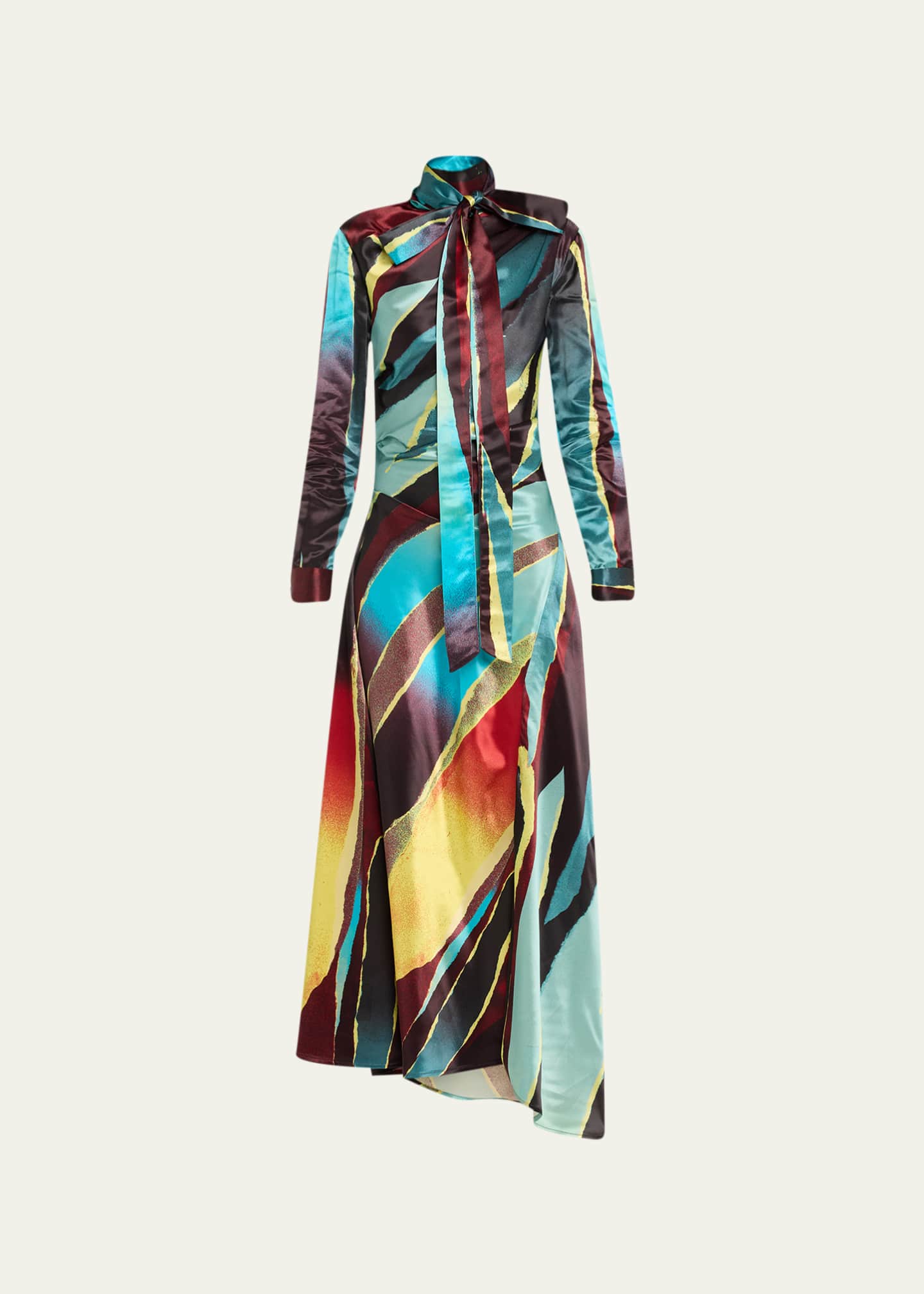 Zara scarf sales print shirt dress