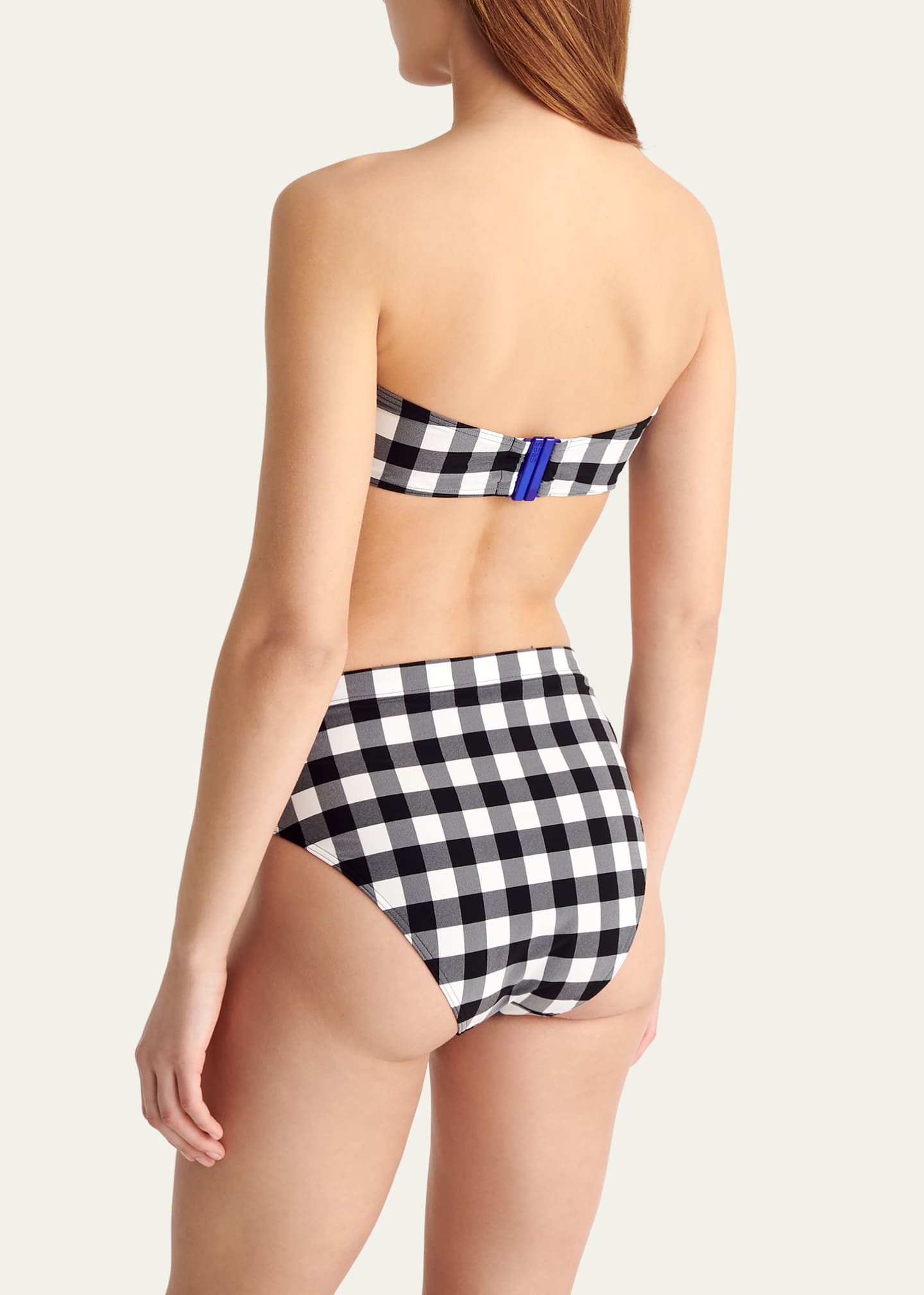 Eres Forme Gingham Bikini Bottoms Image 3 of 4