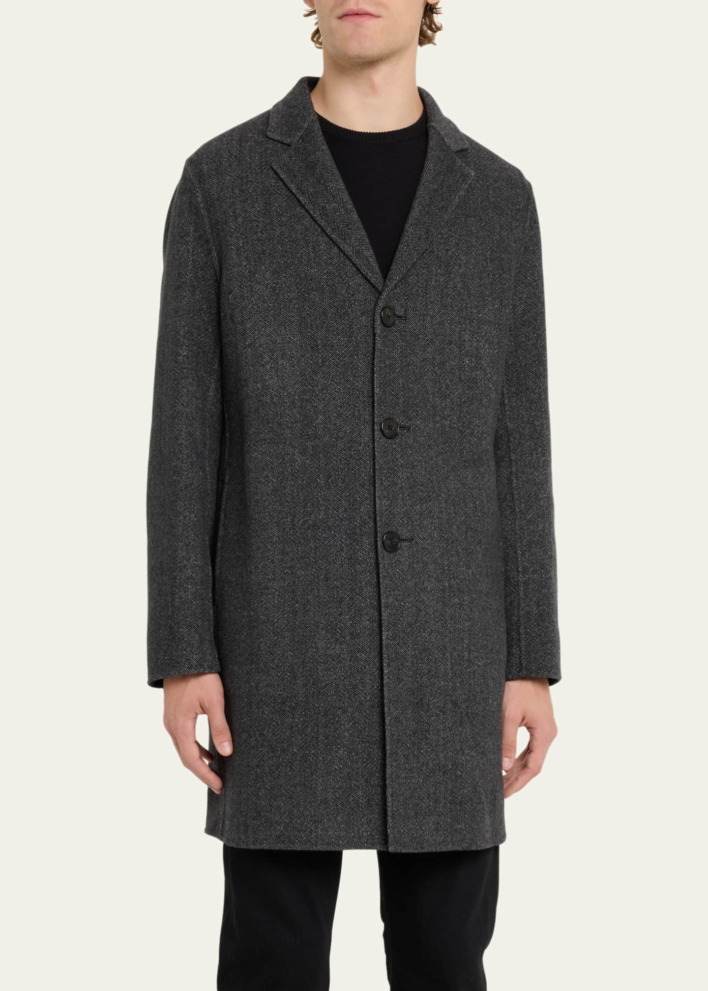 Theory mens deals overcoat