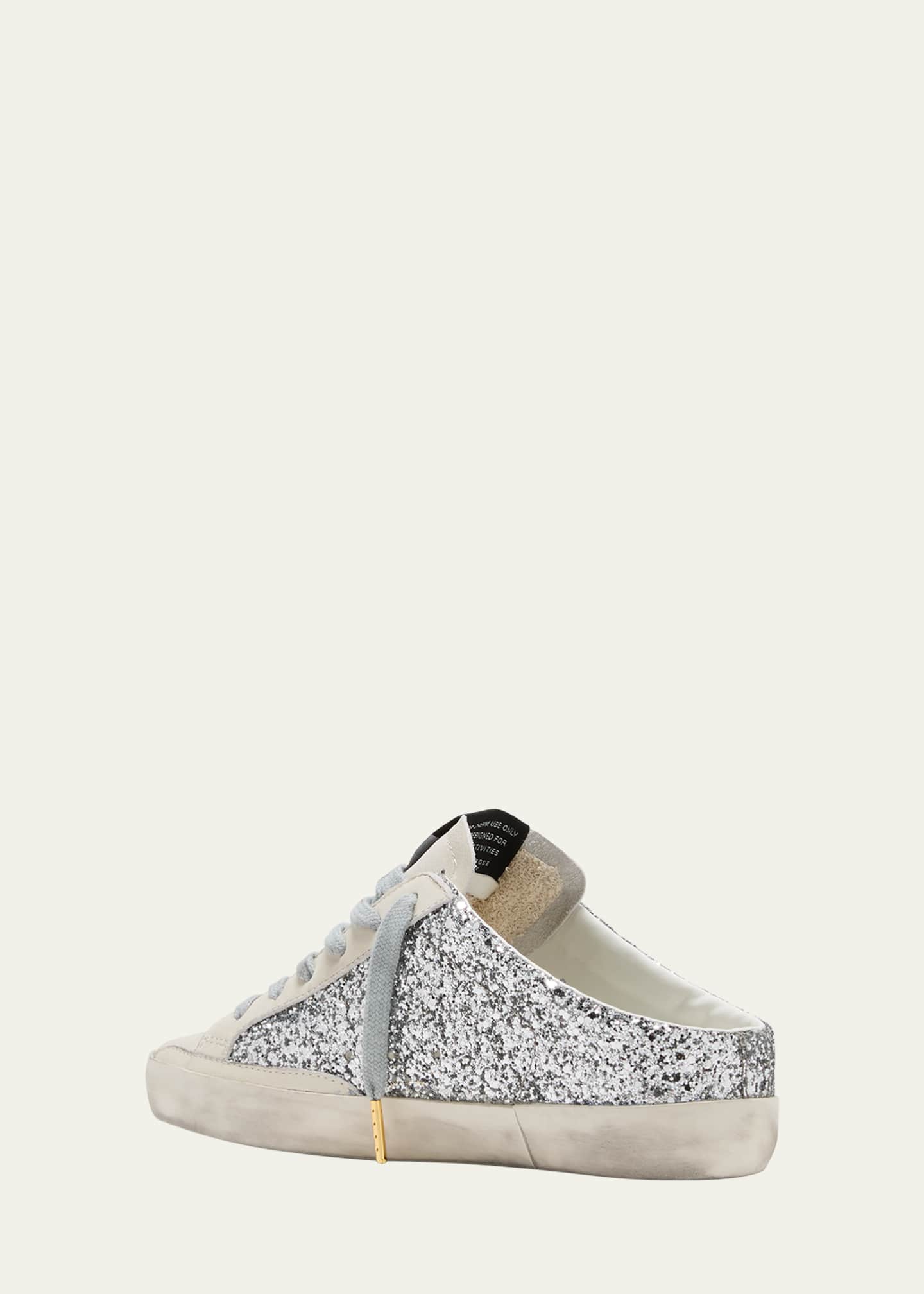 Golden Goose Superstar Sabot Glitter Slide Sneakers Image 2 of 3