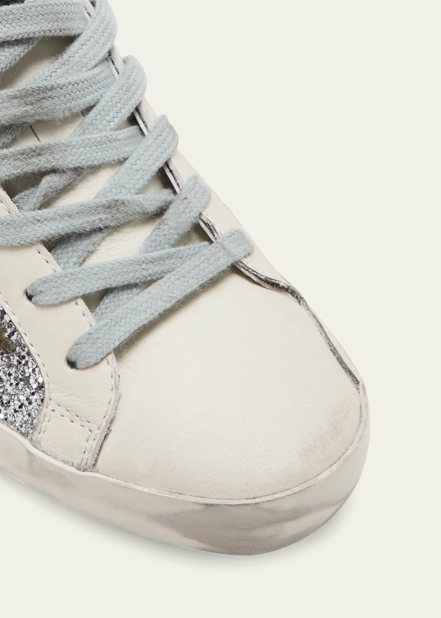 Golden Goose Superstar Sabot Glitter Slide Sneakers Image 3 of 3