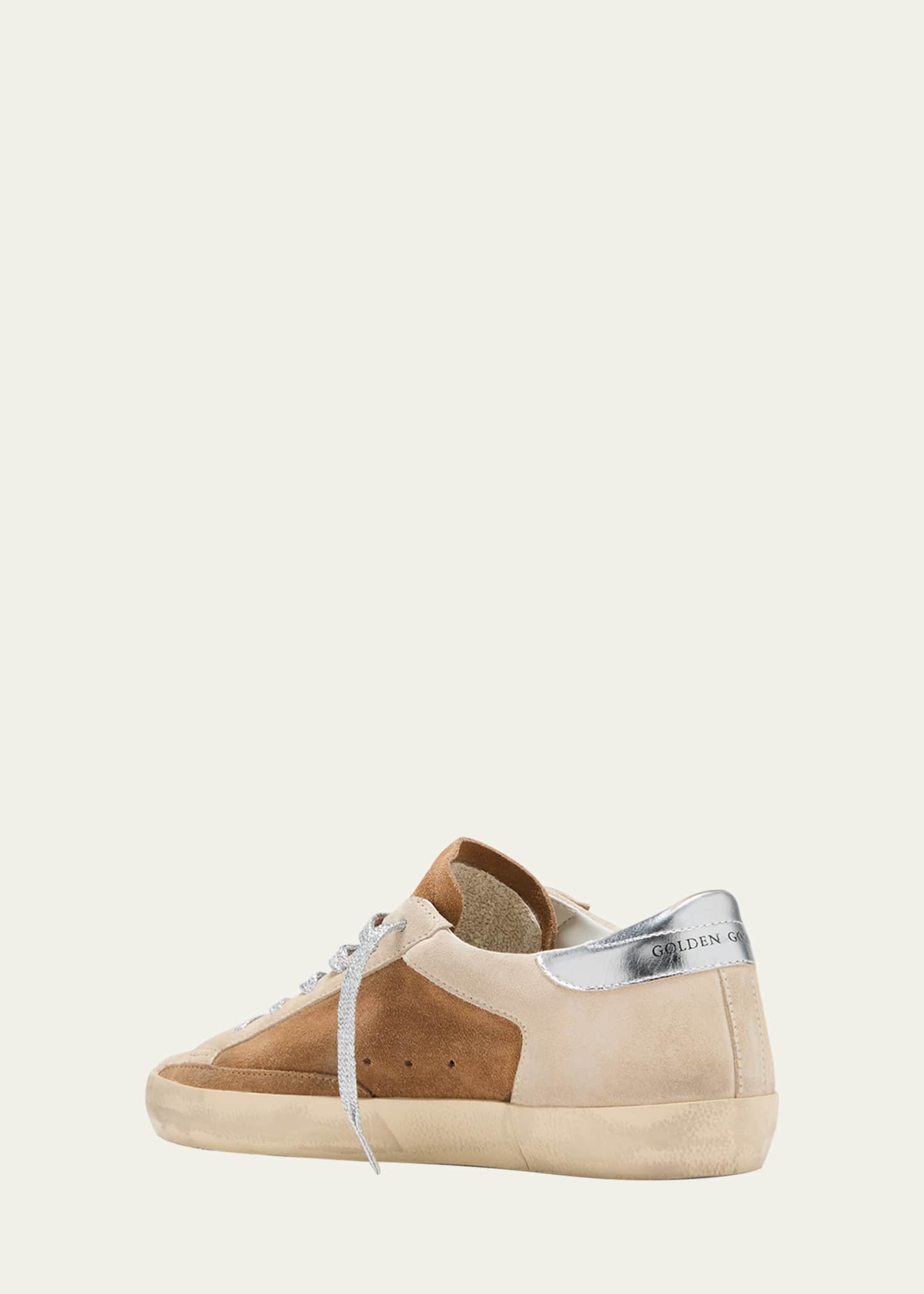 Golden Goose Superstar Colorblock Leather Low-Top Sneakers Image 4 of 5