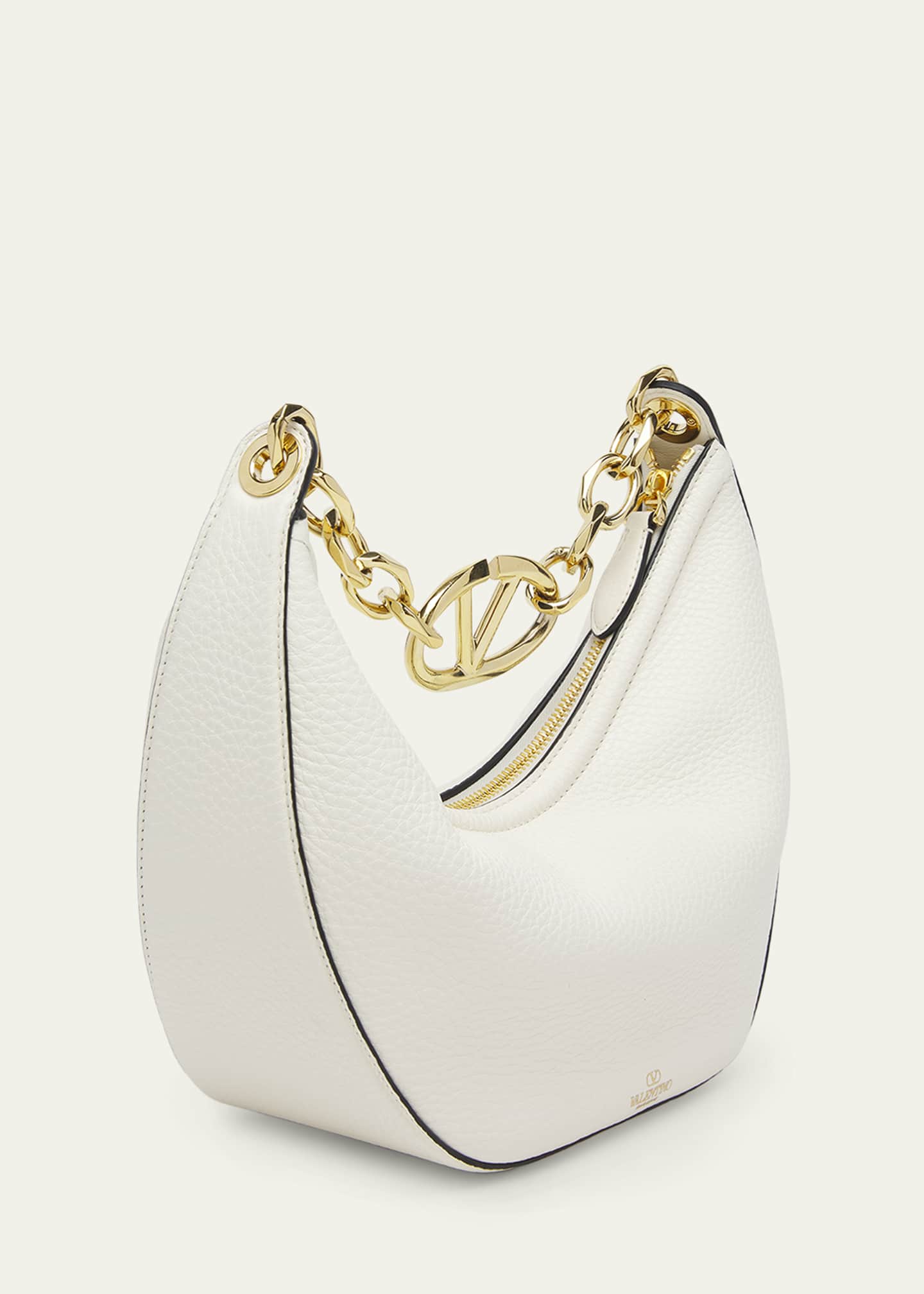 Valentino Garavani Small VLOGO Moon Hobo Bag - Bergdorf Goodman