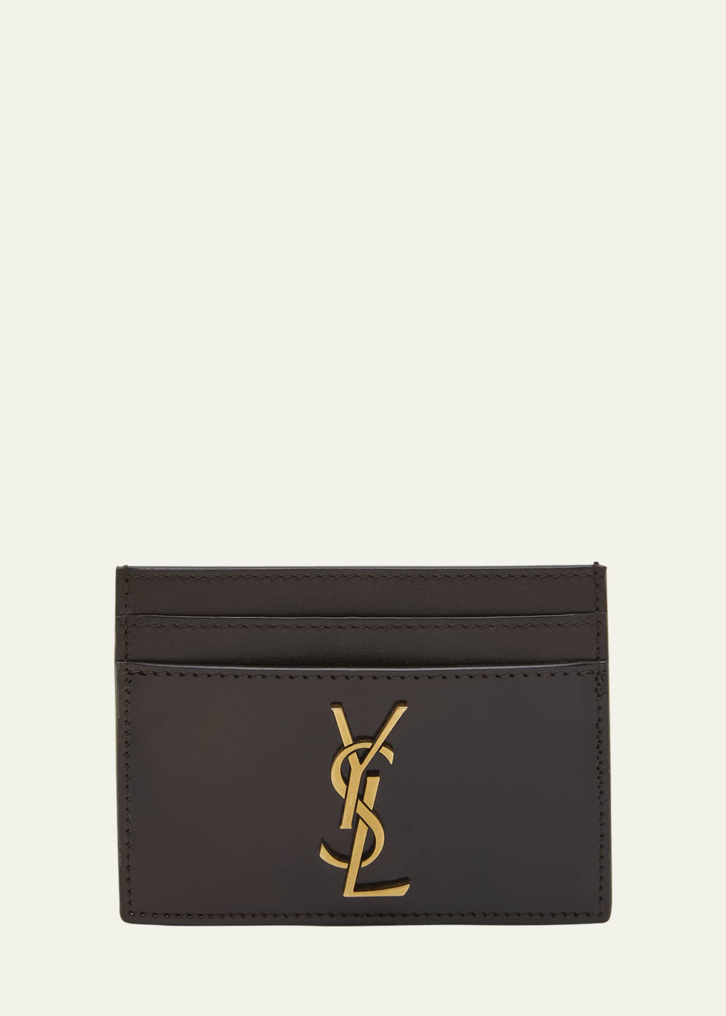 Ysl card holder wallet outlet