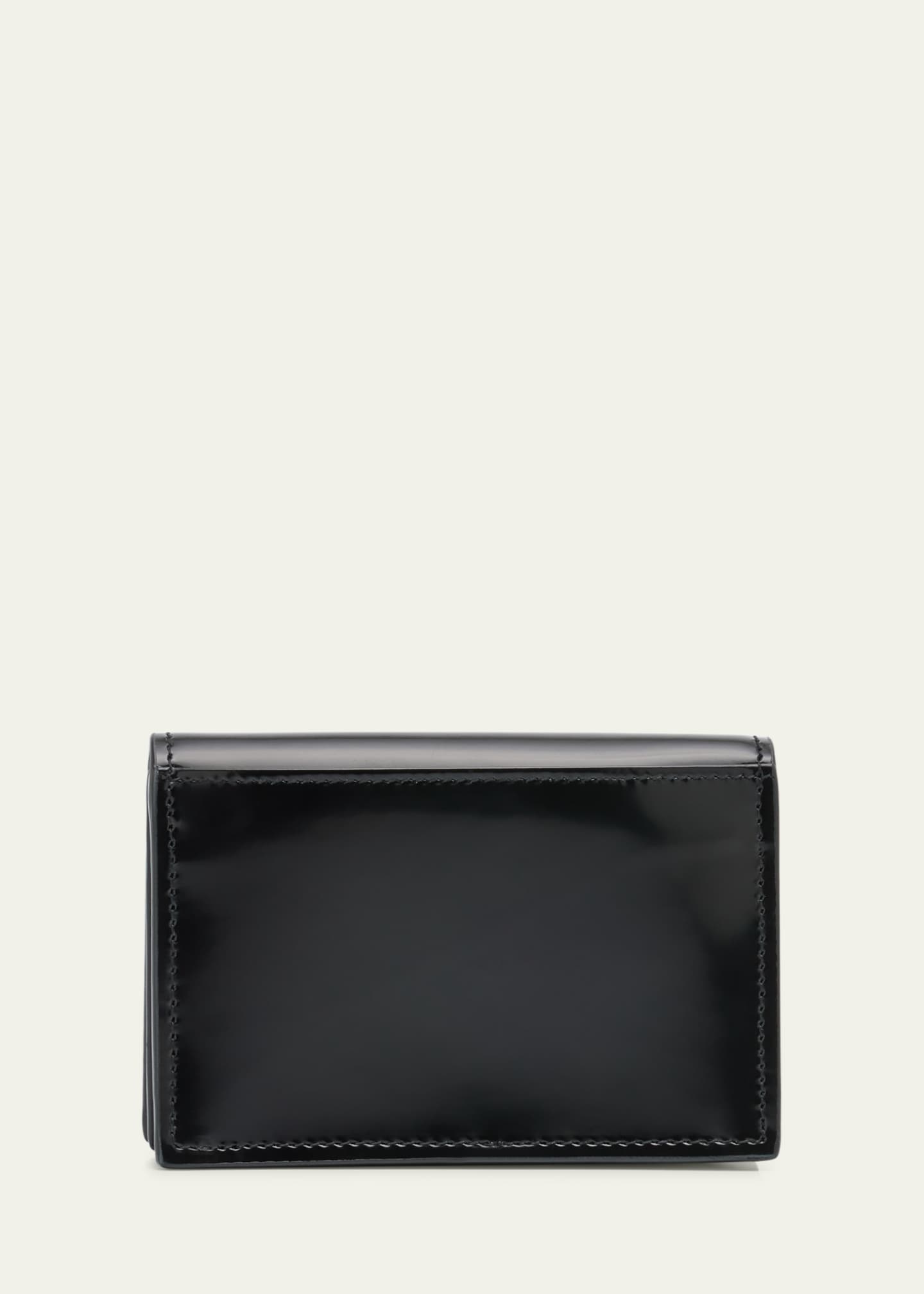 Saint Laurent Flap Card Case in Smooth Leather Image 4 of 4