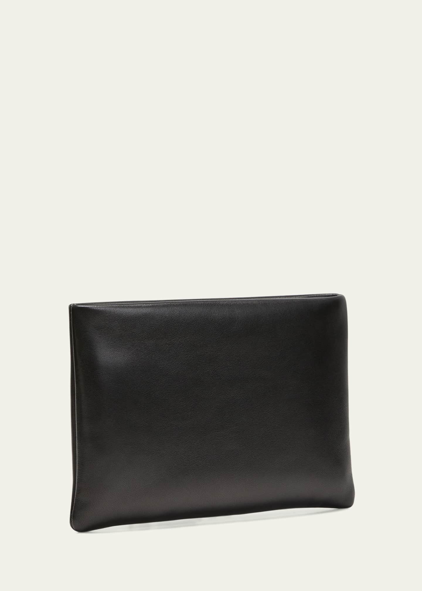 Ysl black clutch 2025 purse