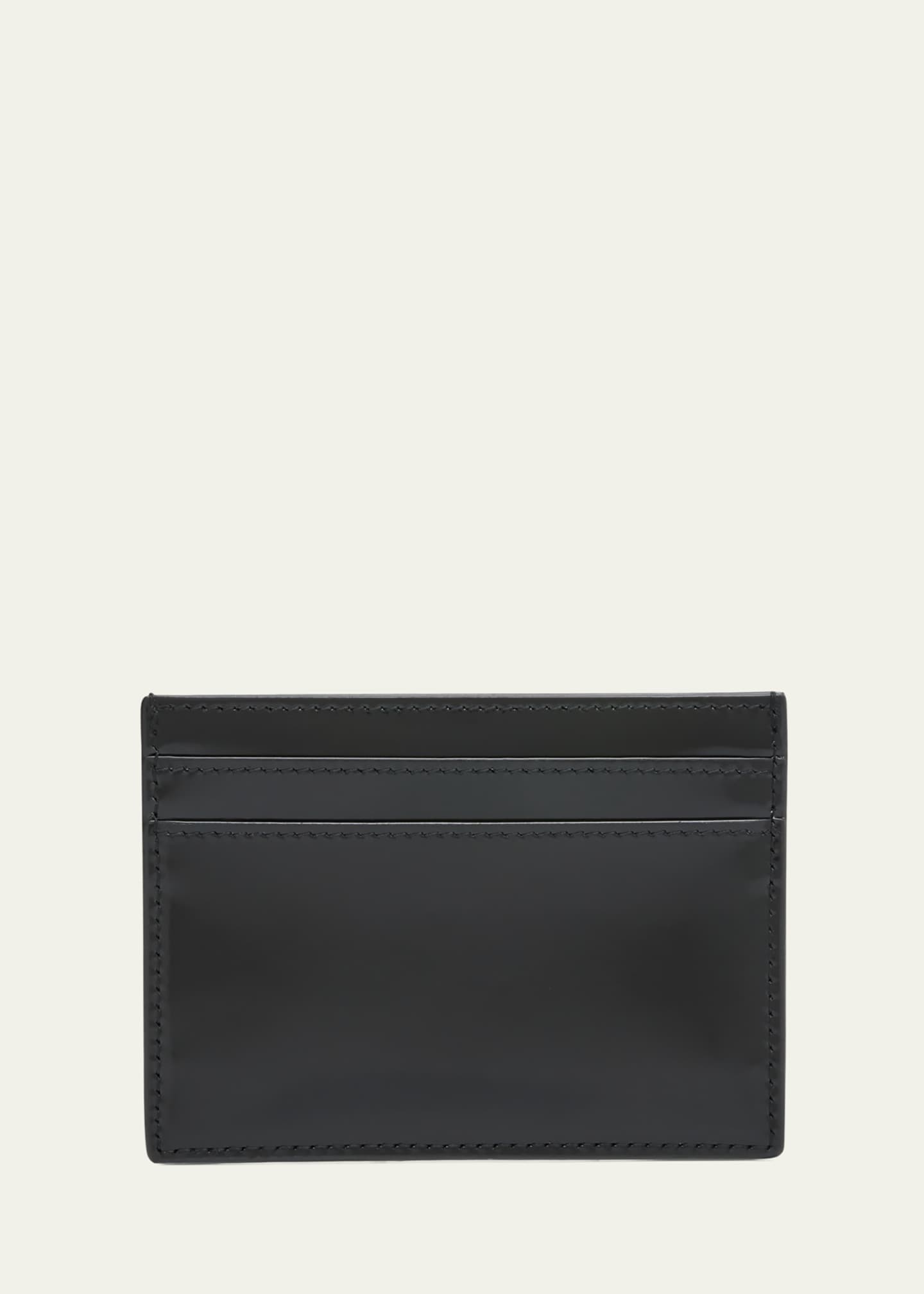 Saint Laurent YSL Monogram Card Case in Spazzolato Leather Image 3 of 4