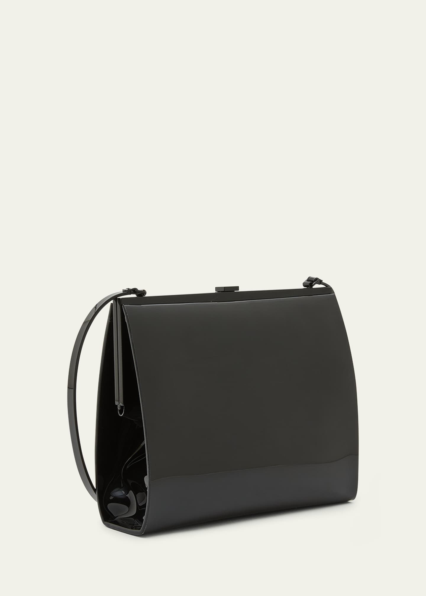 Saint Laurent Le-Anne Marie Small Shoulder Bag in Vinyl Image 3 of 5