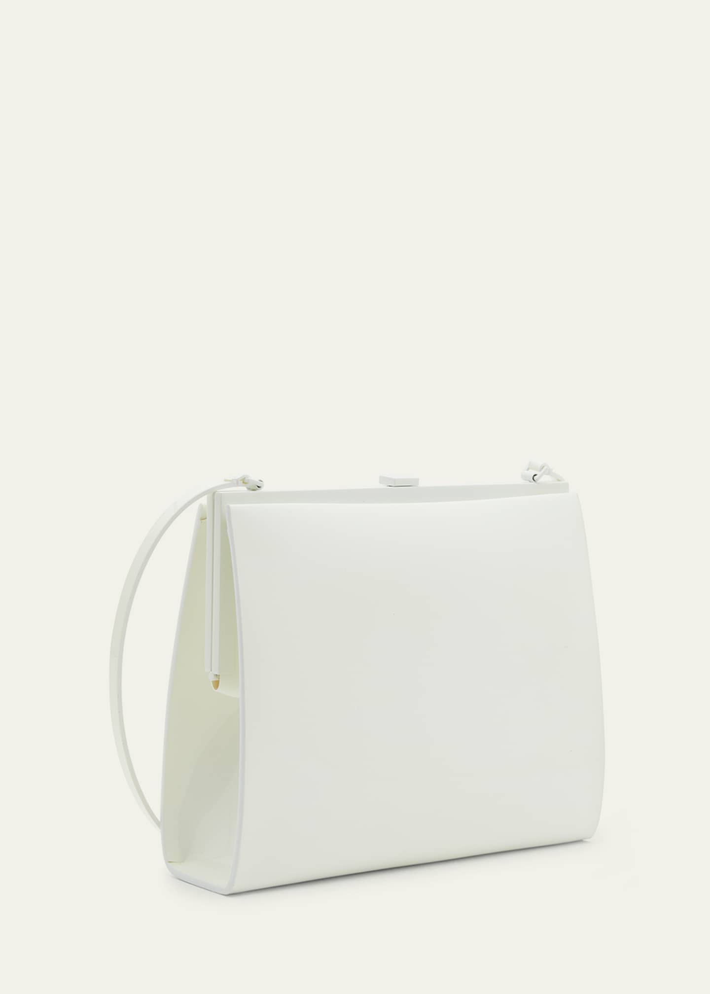 Saint Laurent Le Anne Marie Small Shoulder Bag White Powder