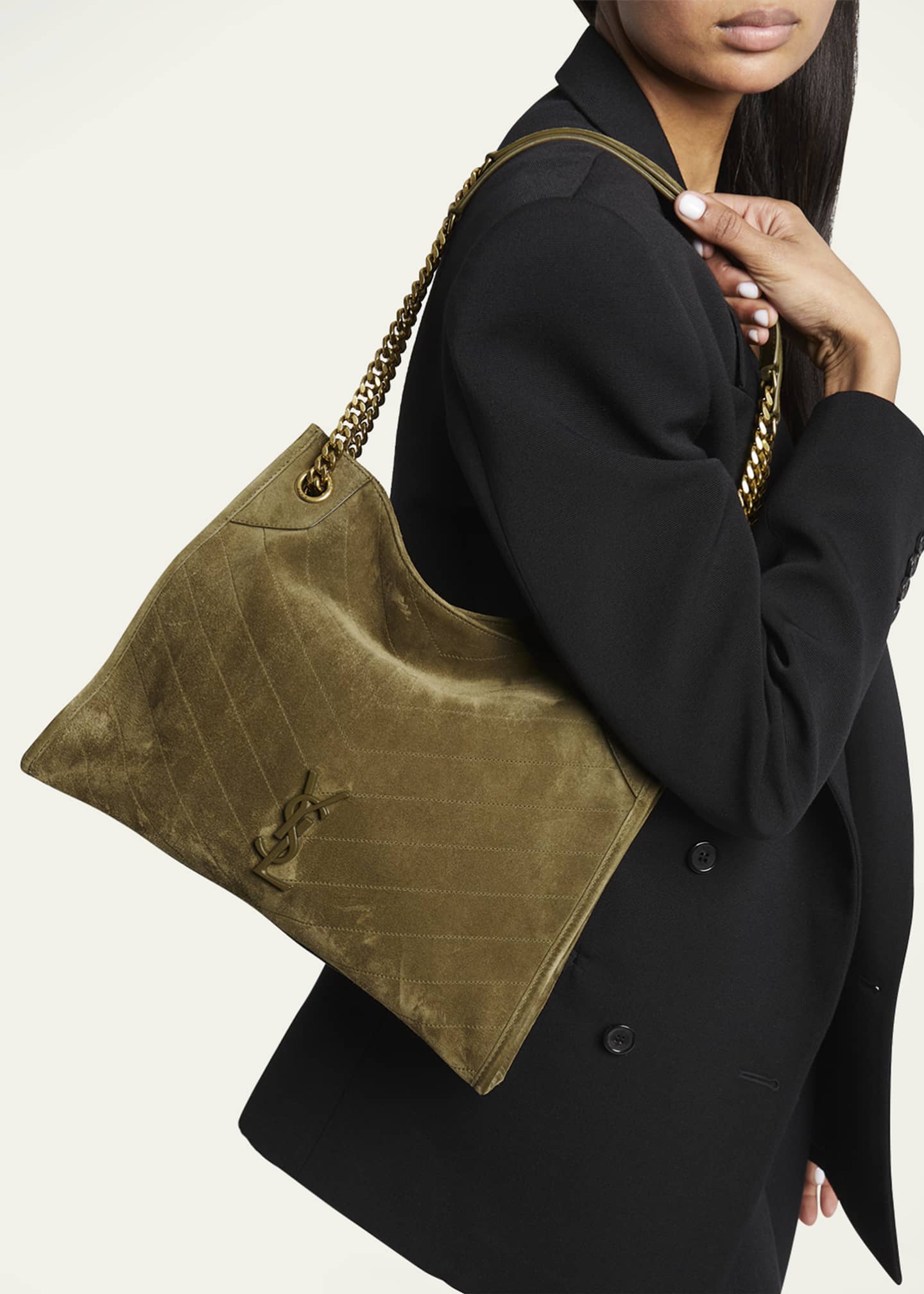 Saint laurent shop medium shopper tote