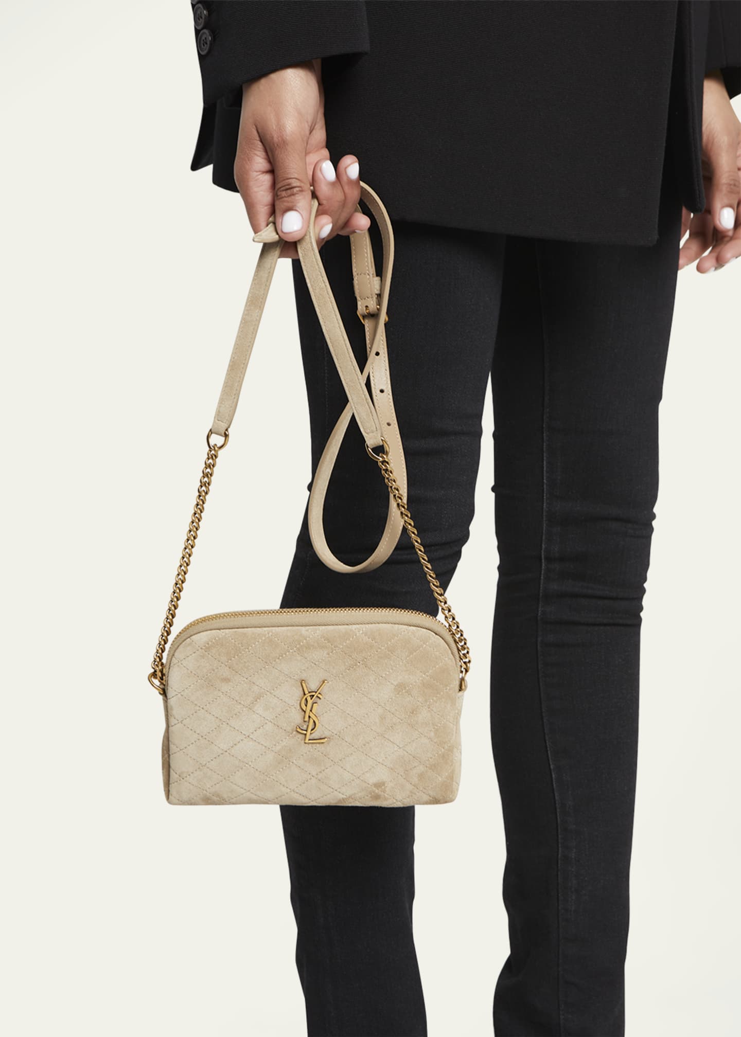 Ysl mini shop crossbody bag