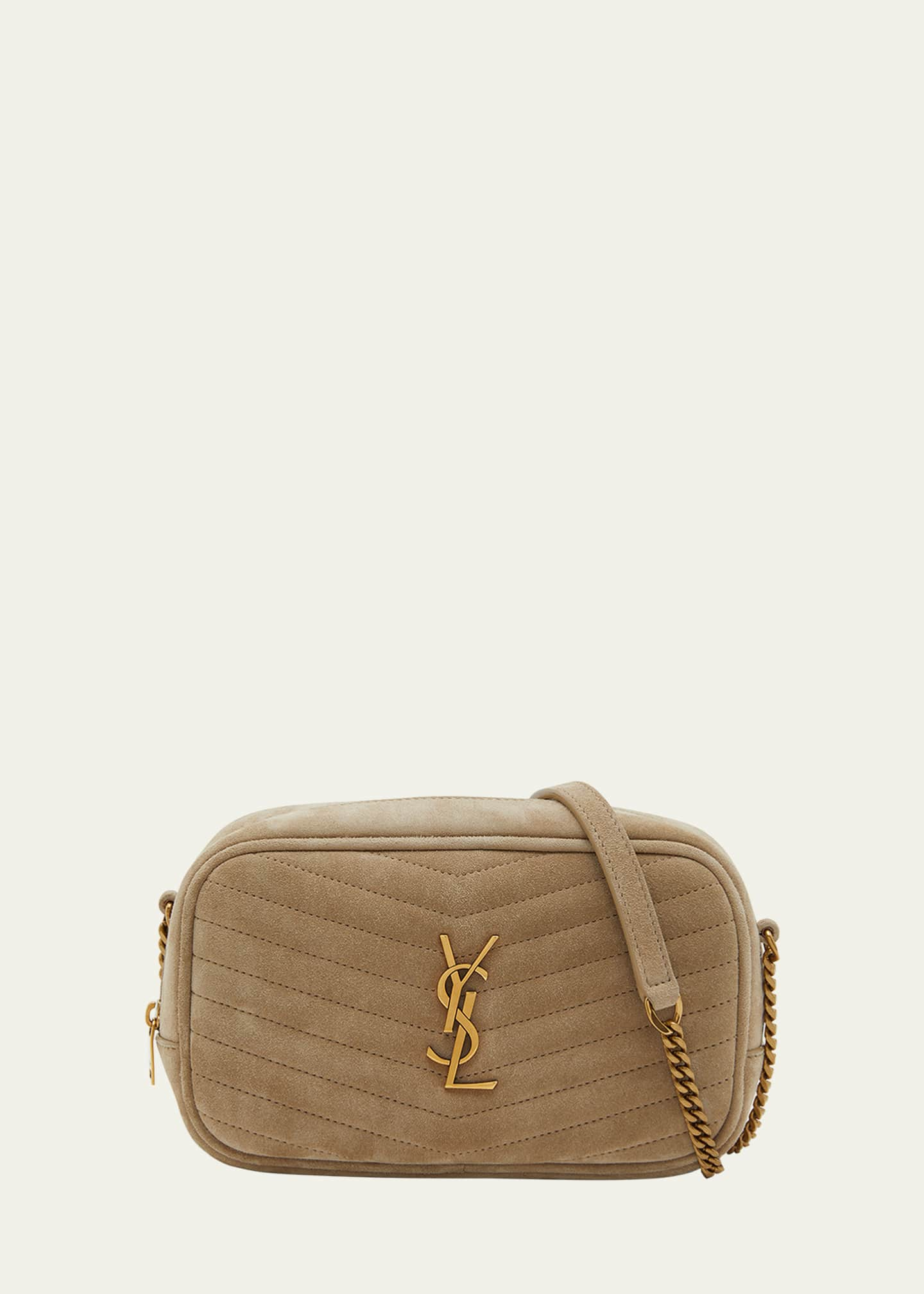 Saint Laurent Lou Mini Quilted Leather Bag