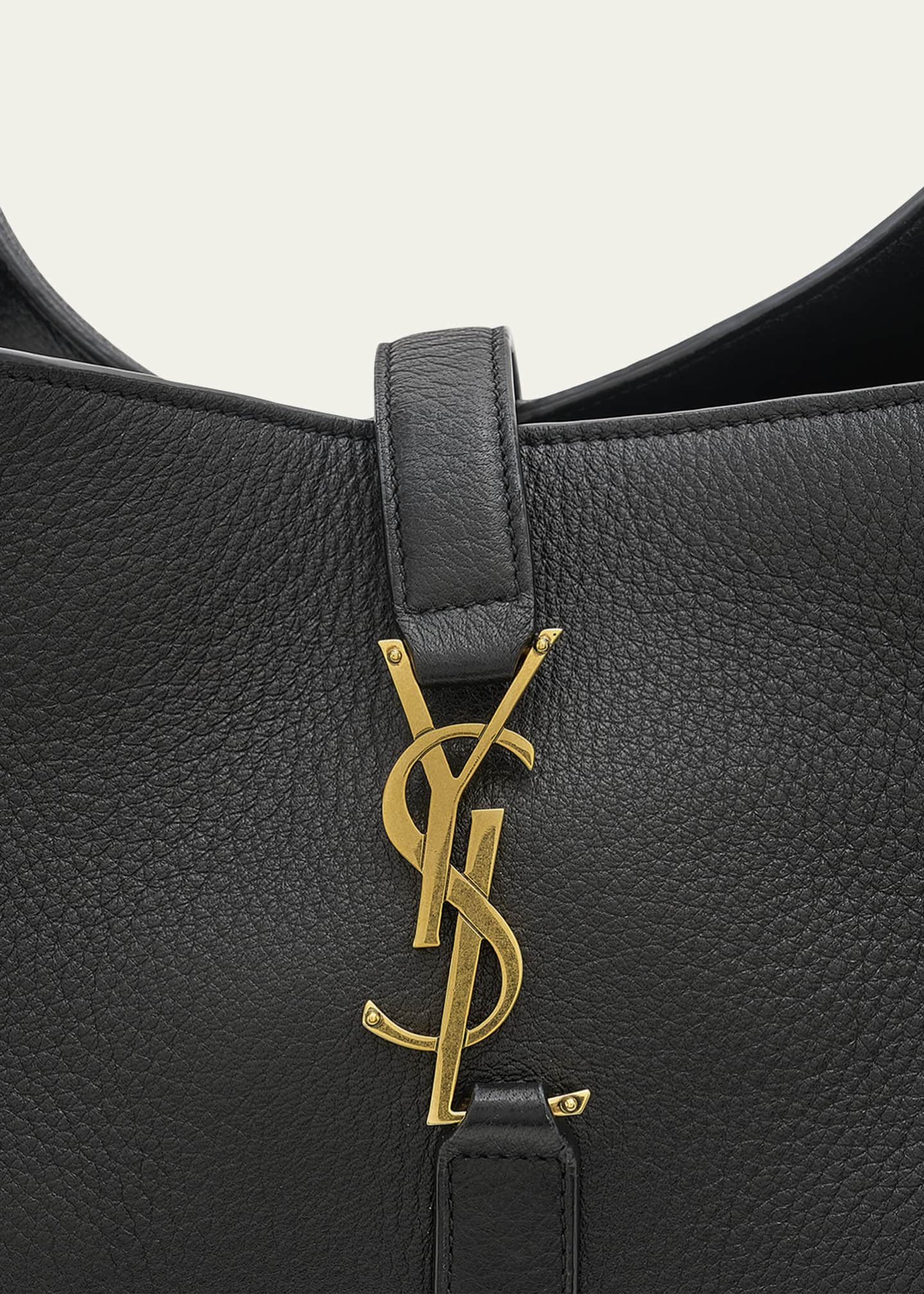 Saint Laurent Bea Cabas YSL Tote Bag in Supple Leather - Bergdorf Goodman