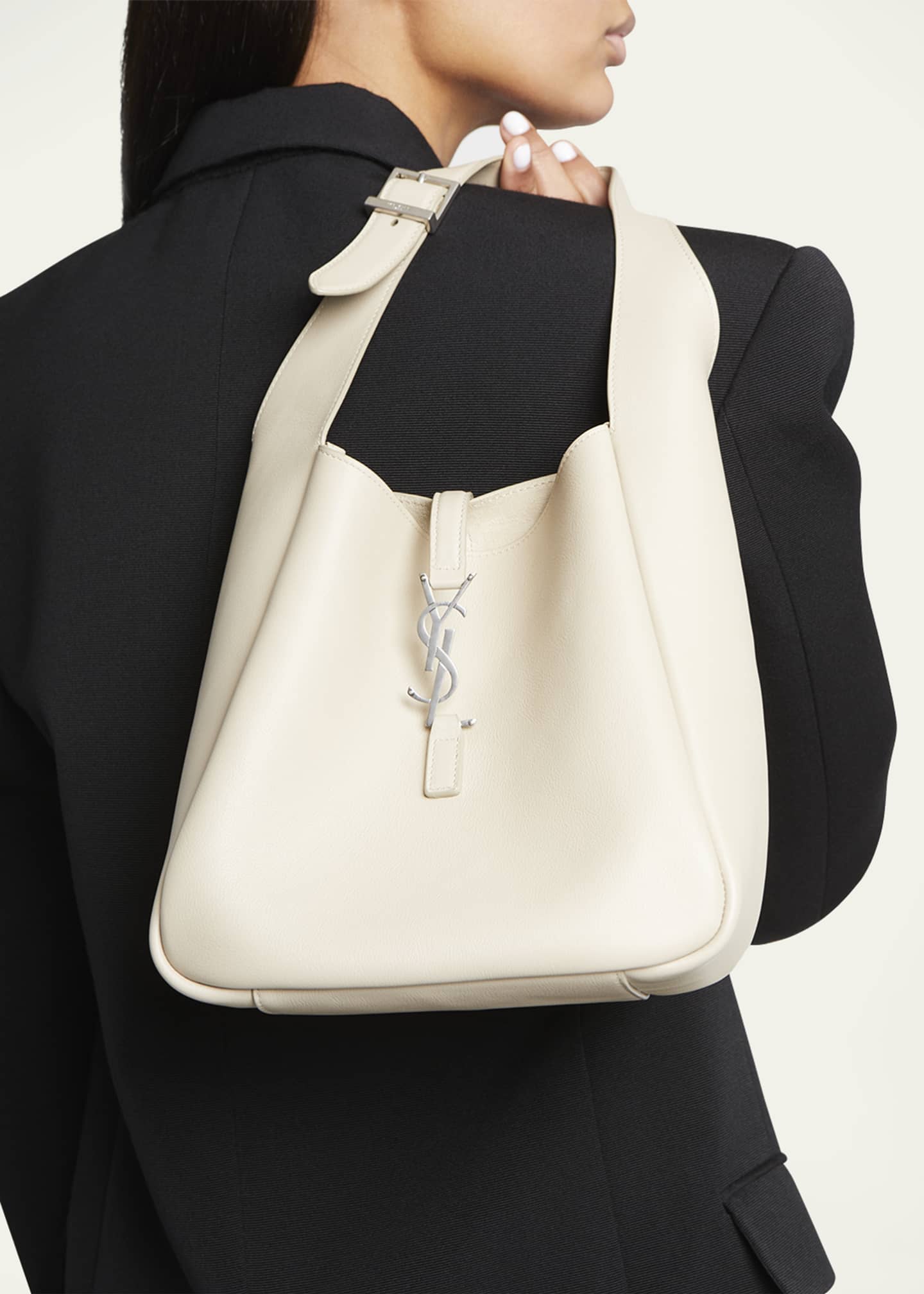Saint Laurent Le 5 A 7 Small Leather Shoulder Bag - Bergdorf Goodman