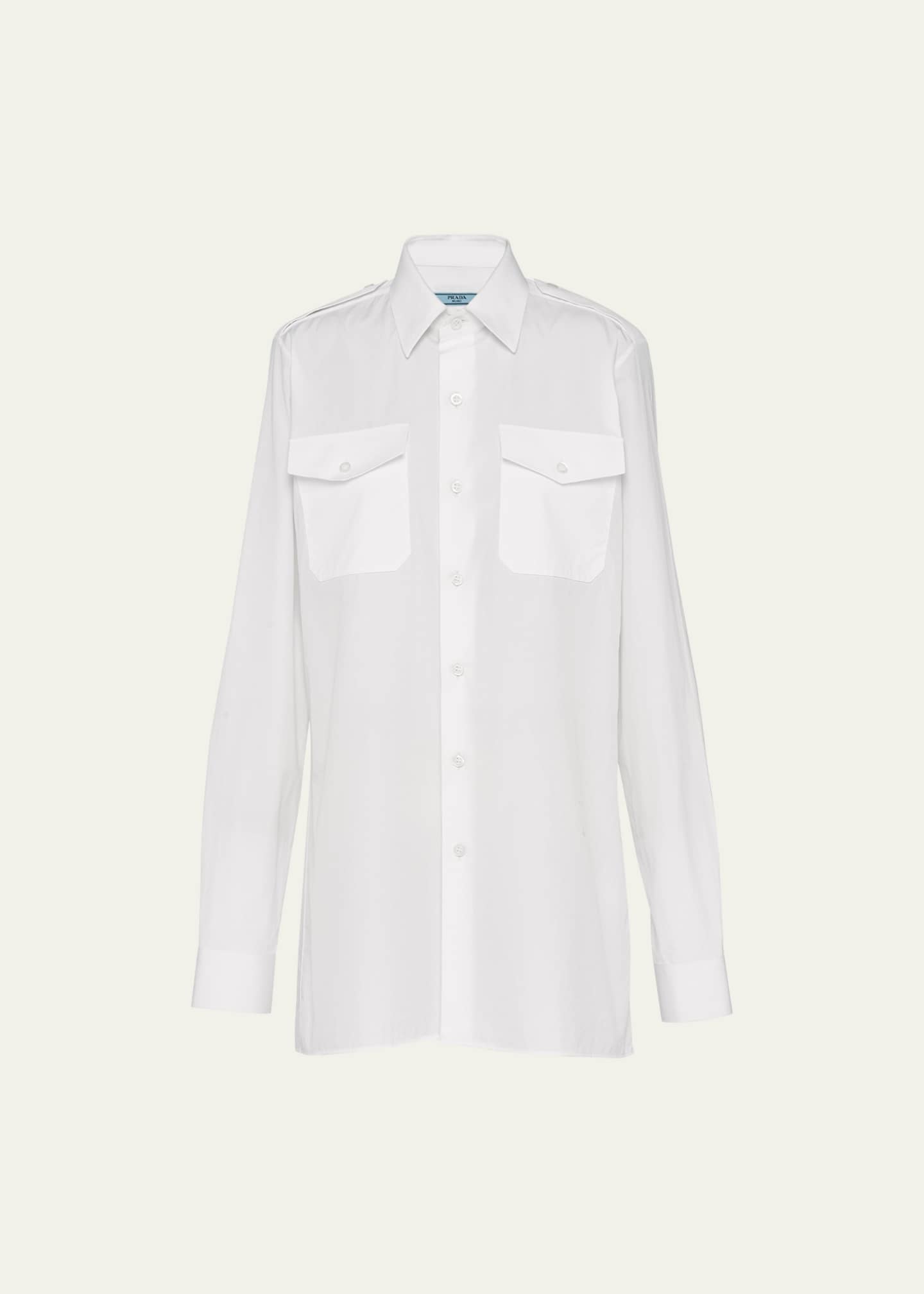 Prada Button Up Poplin Shirt