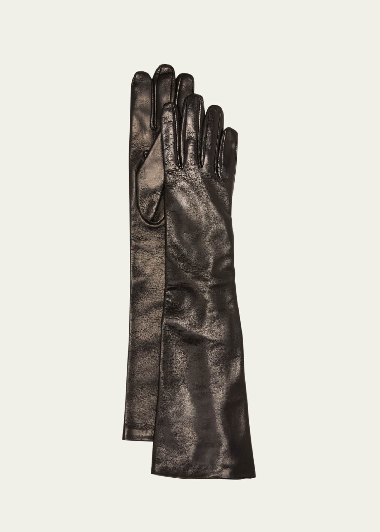 Patent leather gloves online