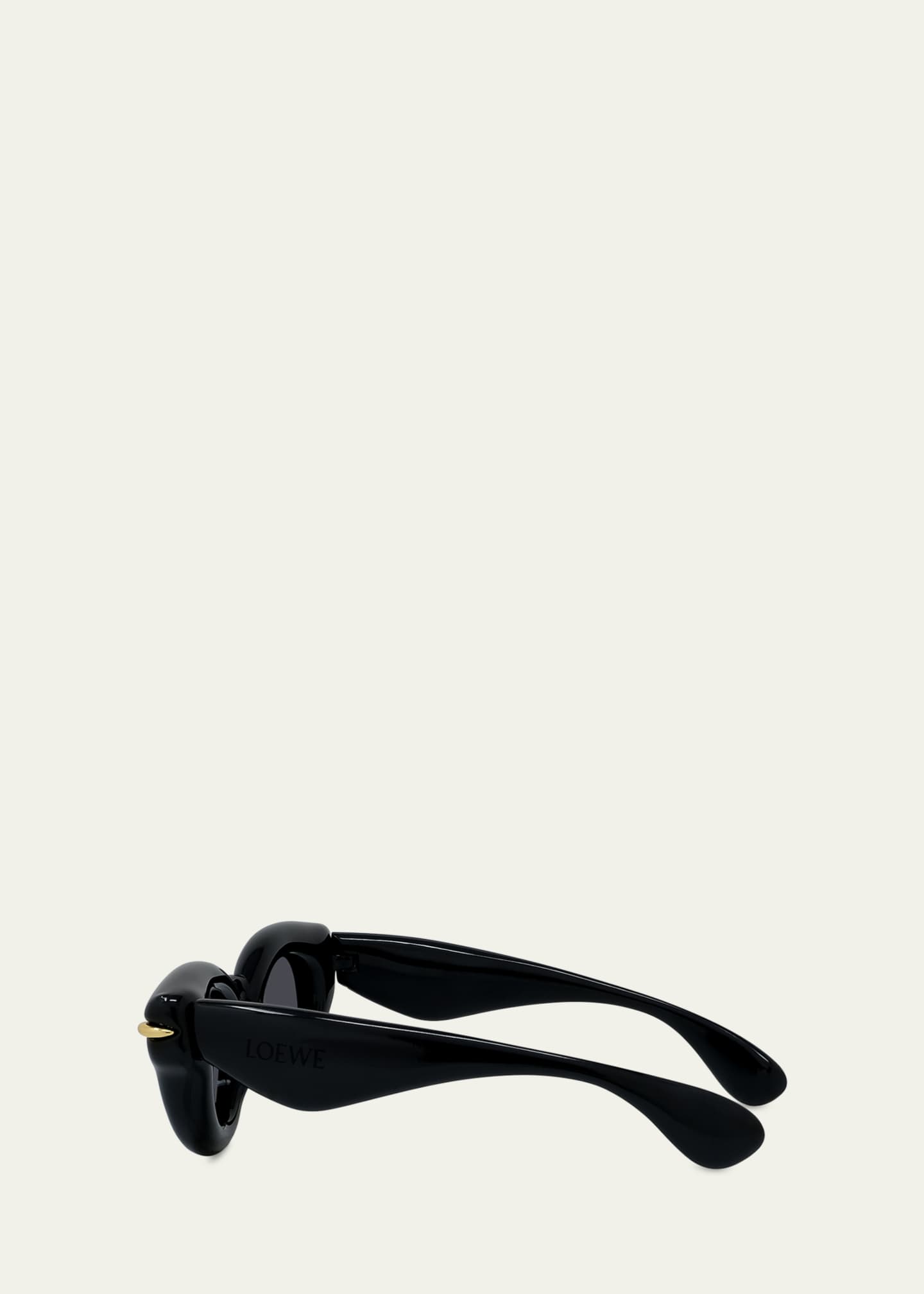 Loewe Inflated Pantos Acetate Round Sunglasses - Bergdorf Goodman