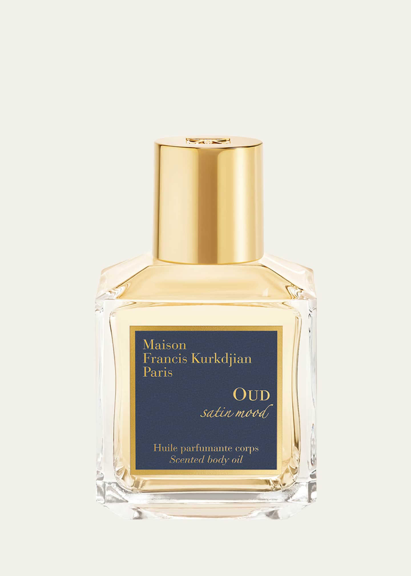 Maison Francis Kurkdjian Oud Satin Mood Scented Body Oil, 2.4 oz. Image 1 of 5