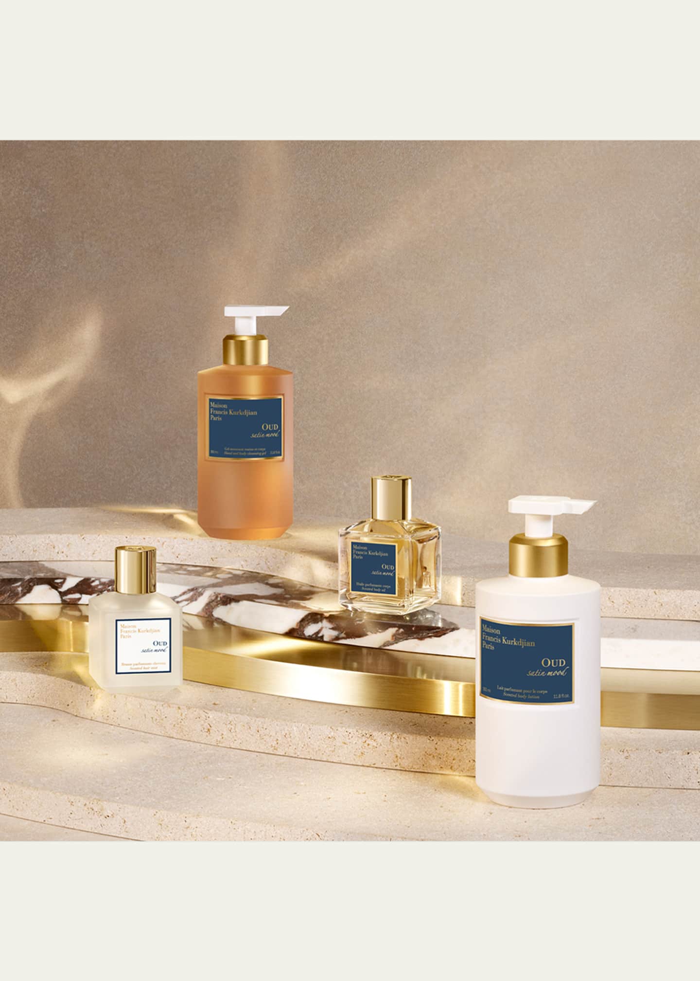 Maison Francis Kurkdjian Oud Satin Mood Scented Body Oil, 2.4 oz. Image 5 of 5