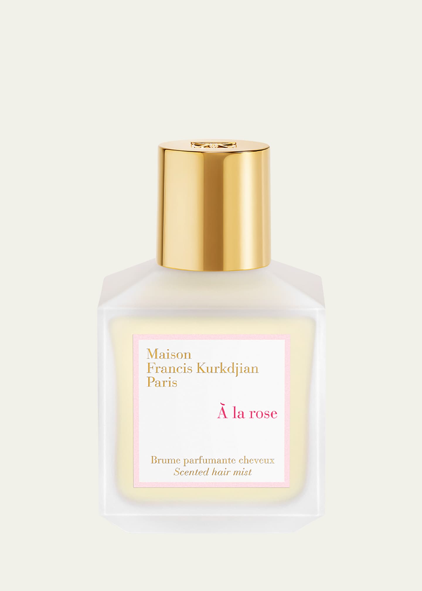Maison Francis Kurkdjian A La Rose Scented Hair Mist 2.4 oz.