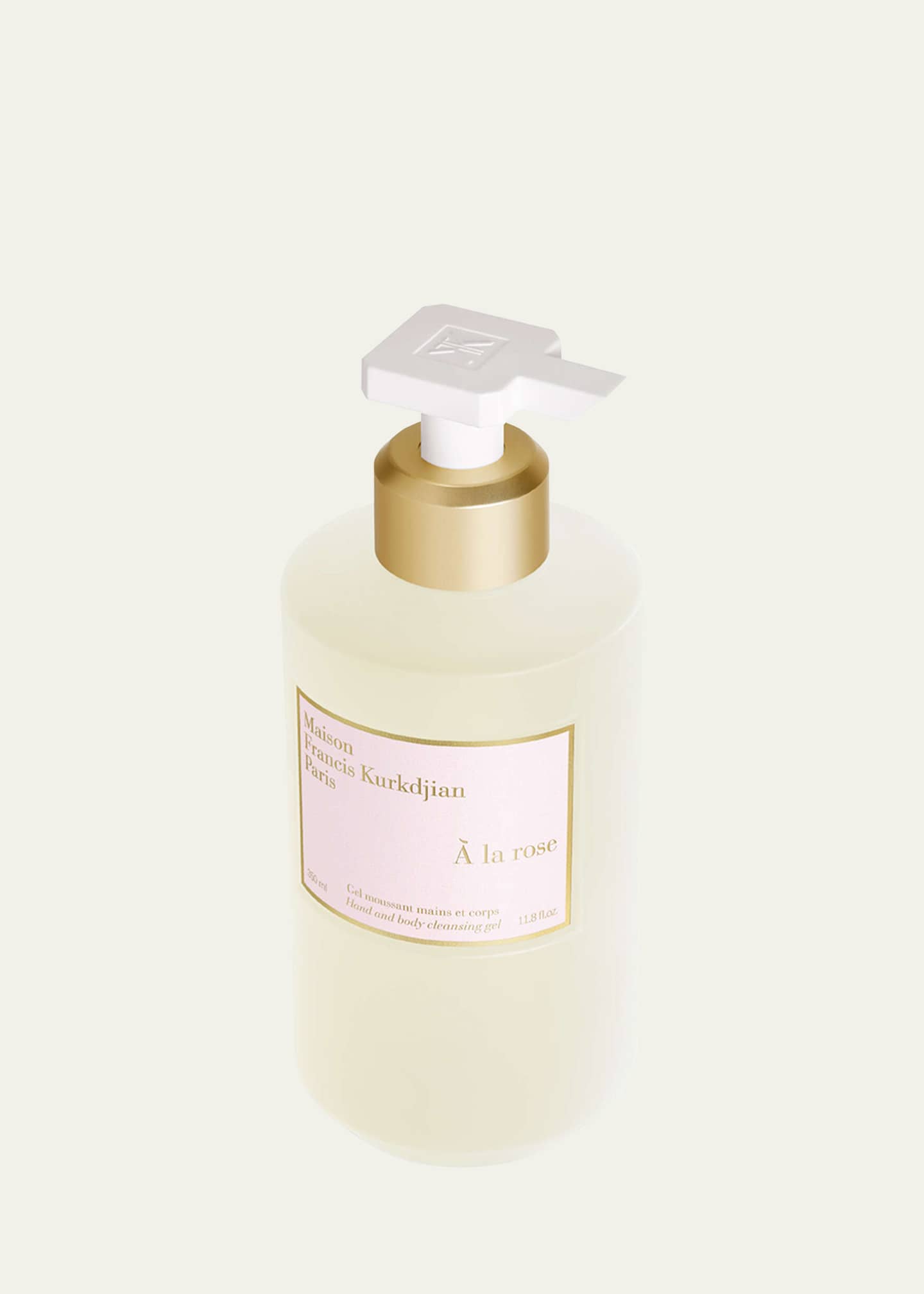 Maison Francis Kurkdjian A la. Rose Hand and Body Cleansing Gel, 11.8 oz. Image 2 of 3
