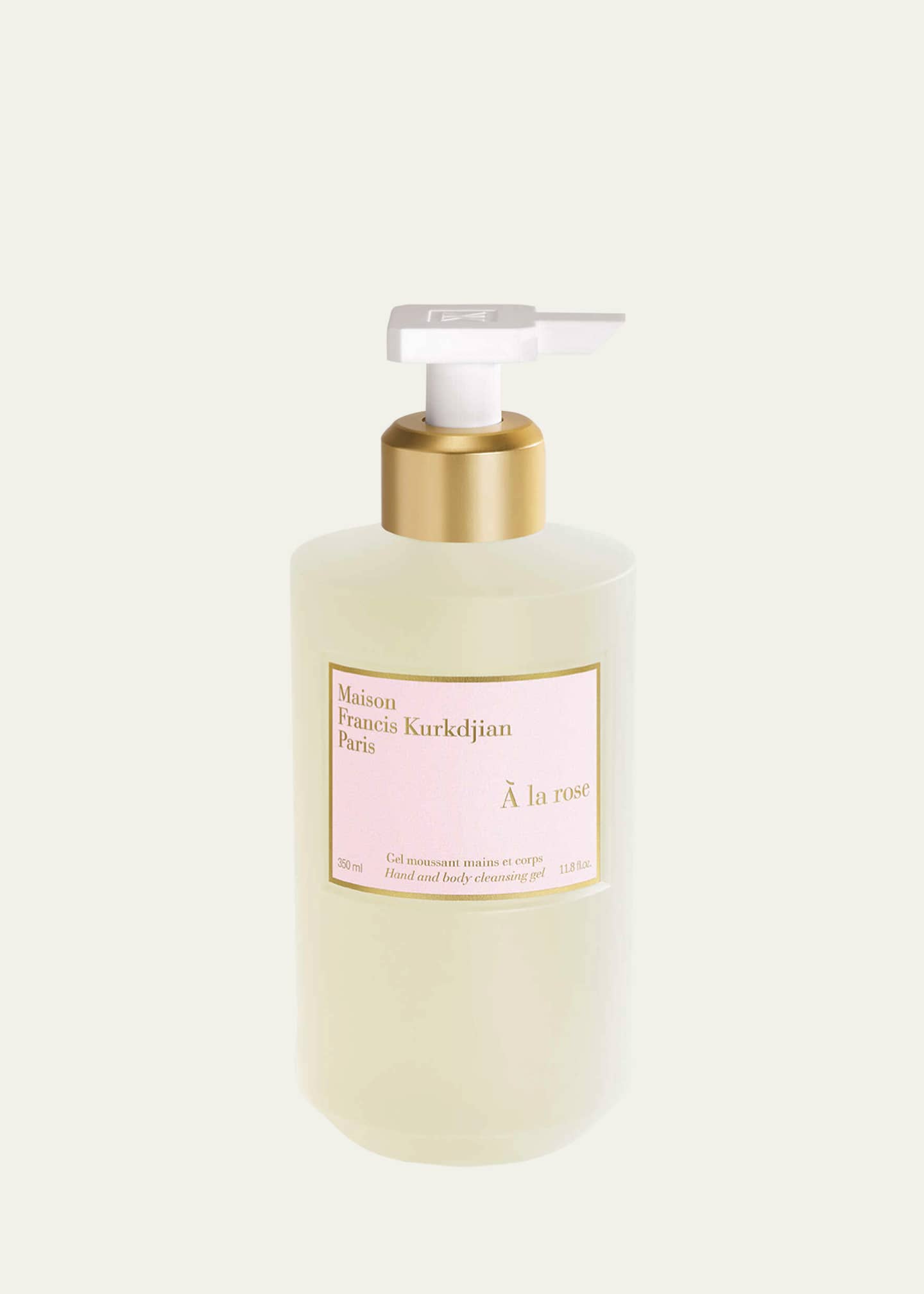 Maison Francis Kurkdjian A la. Rose Hand and Body Cleansing Gel, 11.8 oz. Image 1 of 3