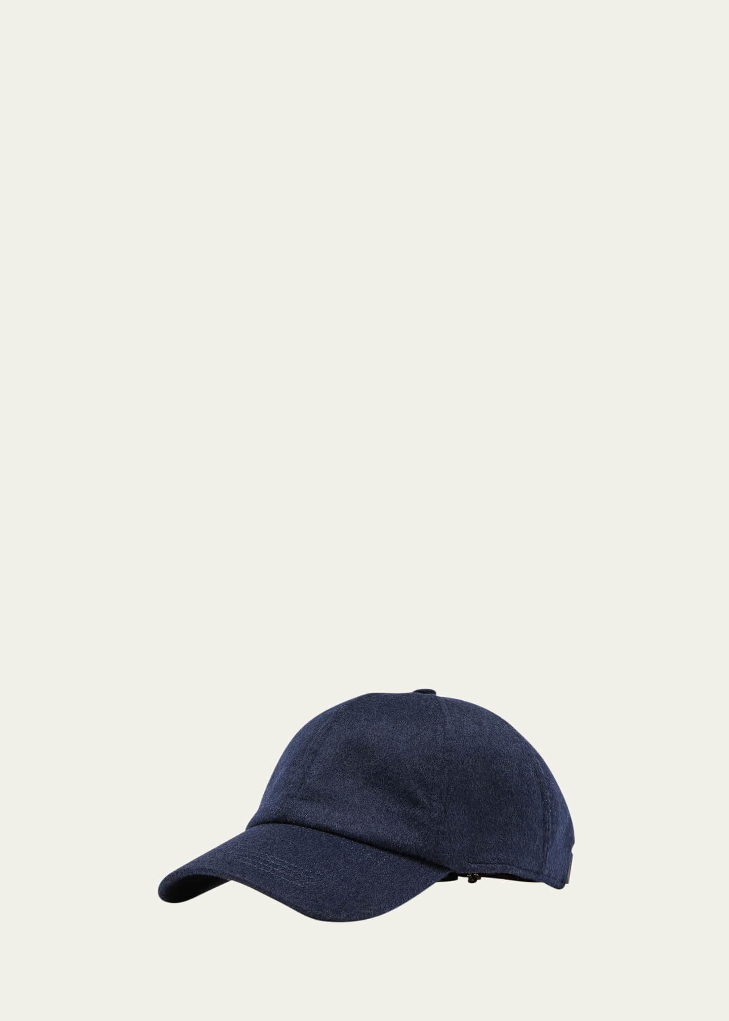Men's cashmere baseball cap deals