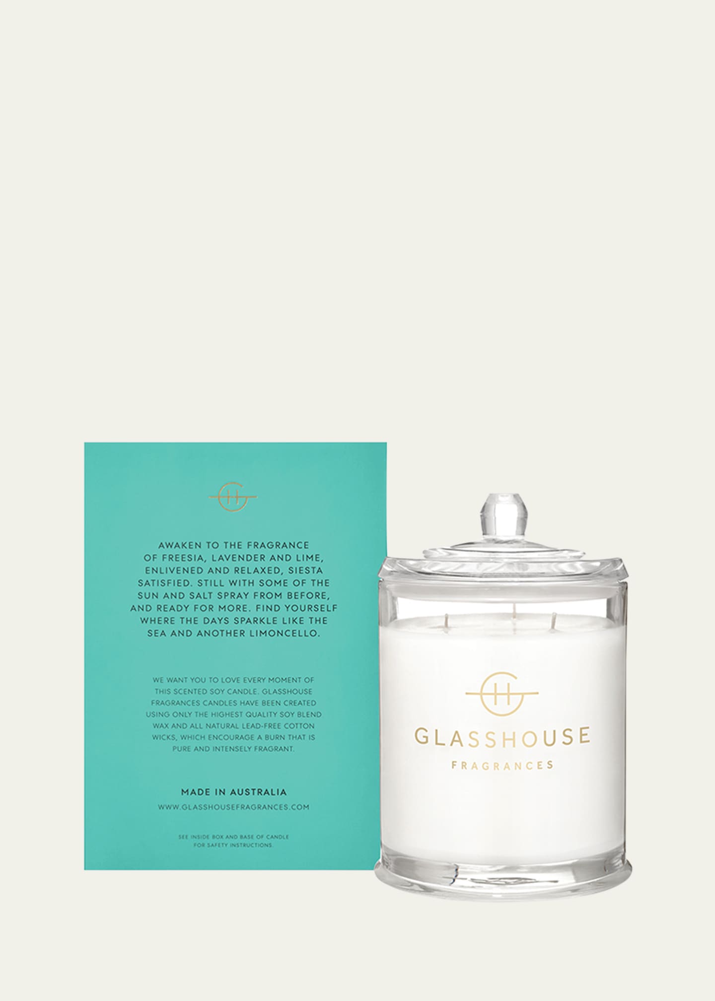 GLASSHOUSE FRAGRANCES Lost in Amalfi Candle, 760 g Image 2 of 4