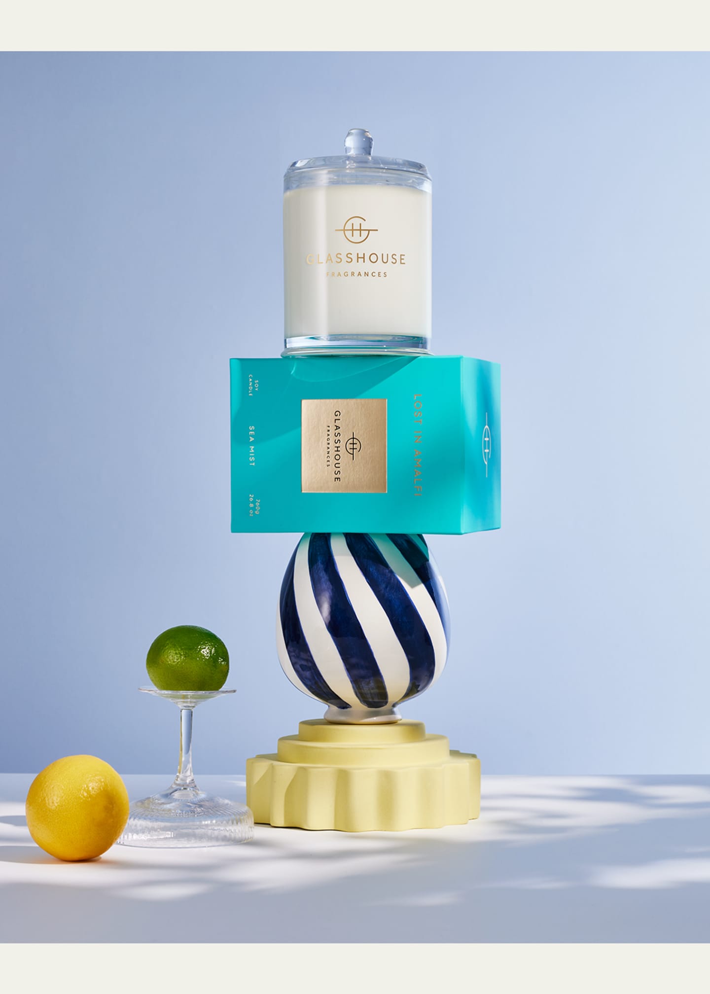 GLASSHOUSE FRAGRANCES Lost in Amalfi Candle, 760 g Image 3 of 4