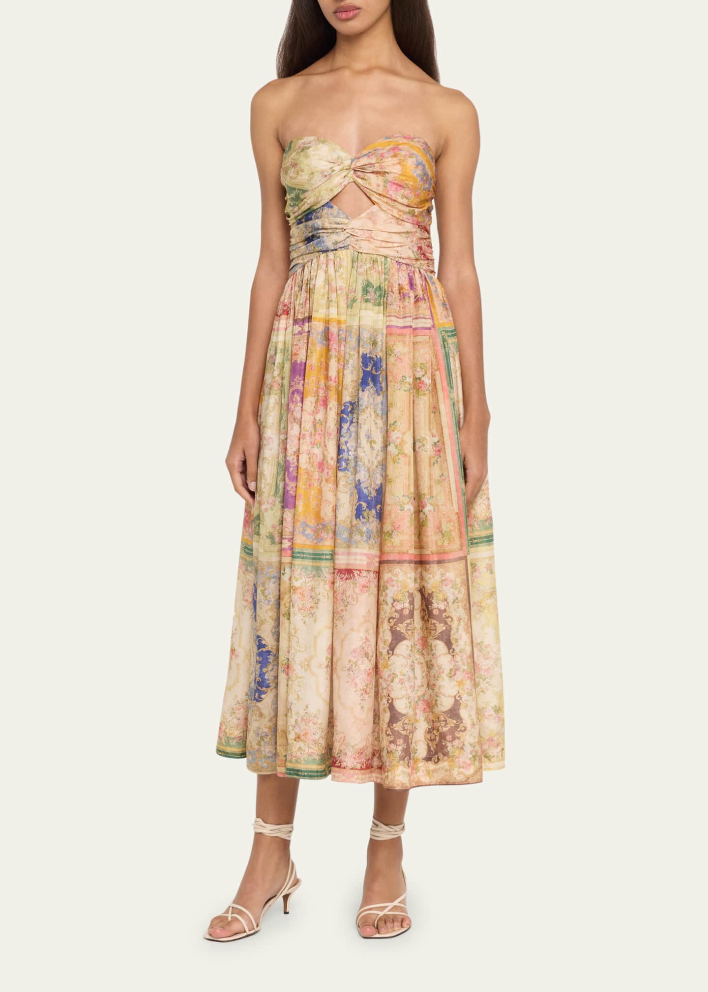 Zimmermann adorn strapless dress sales
