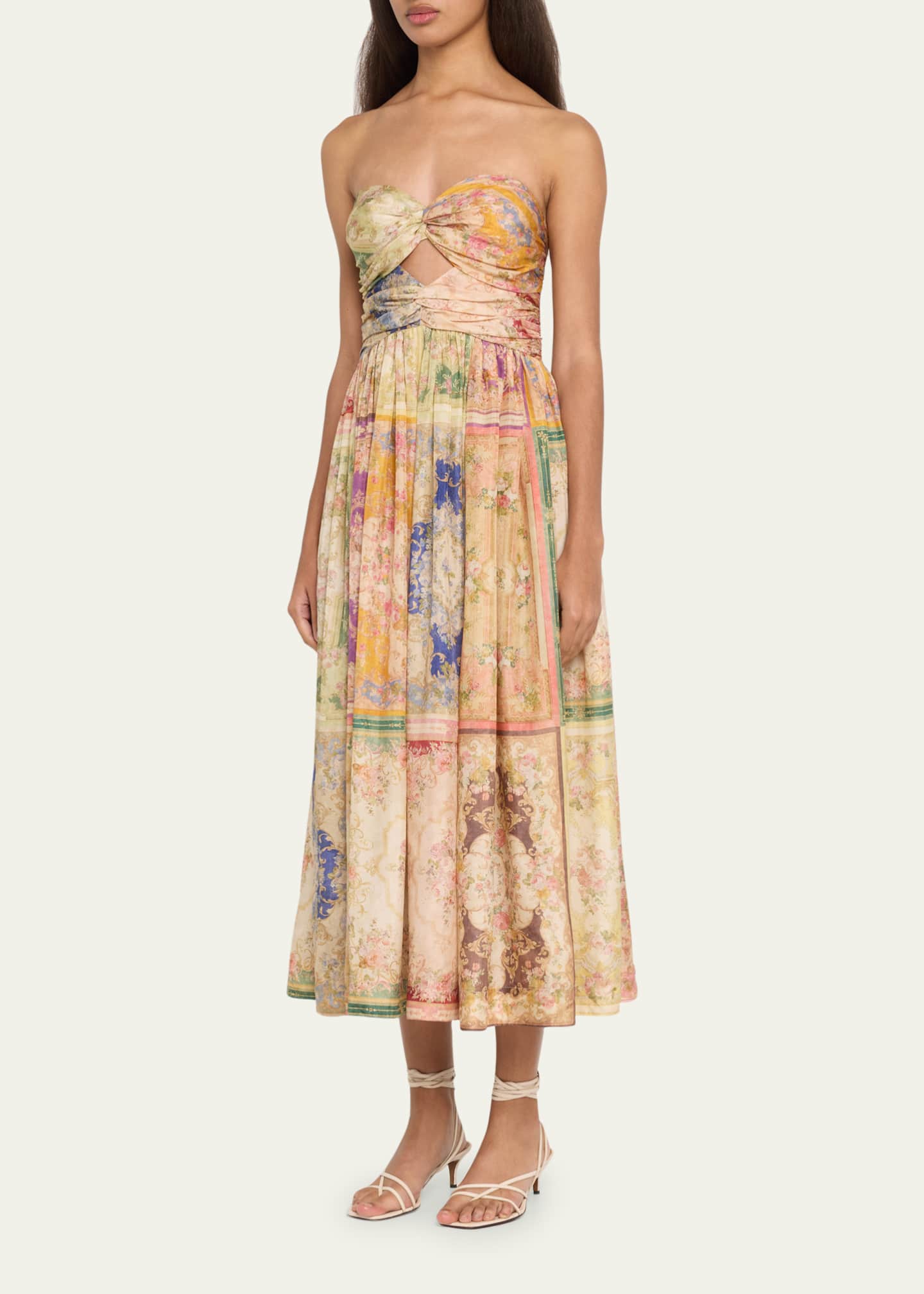 Zimmermann adorn 2025 strapless dress