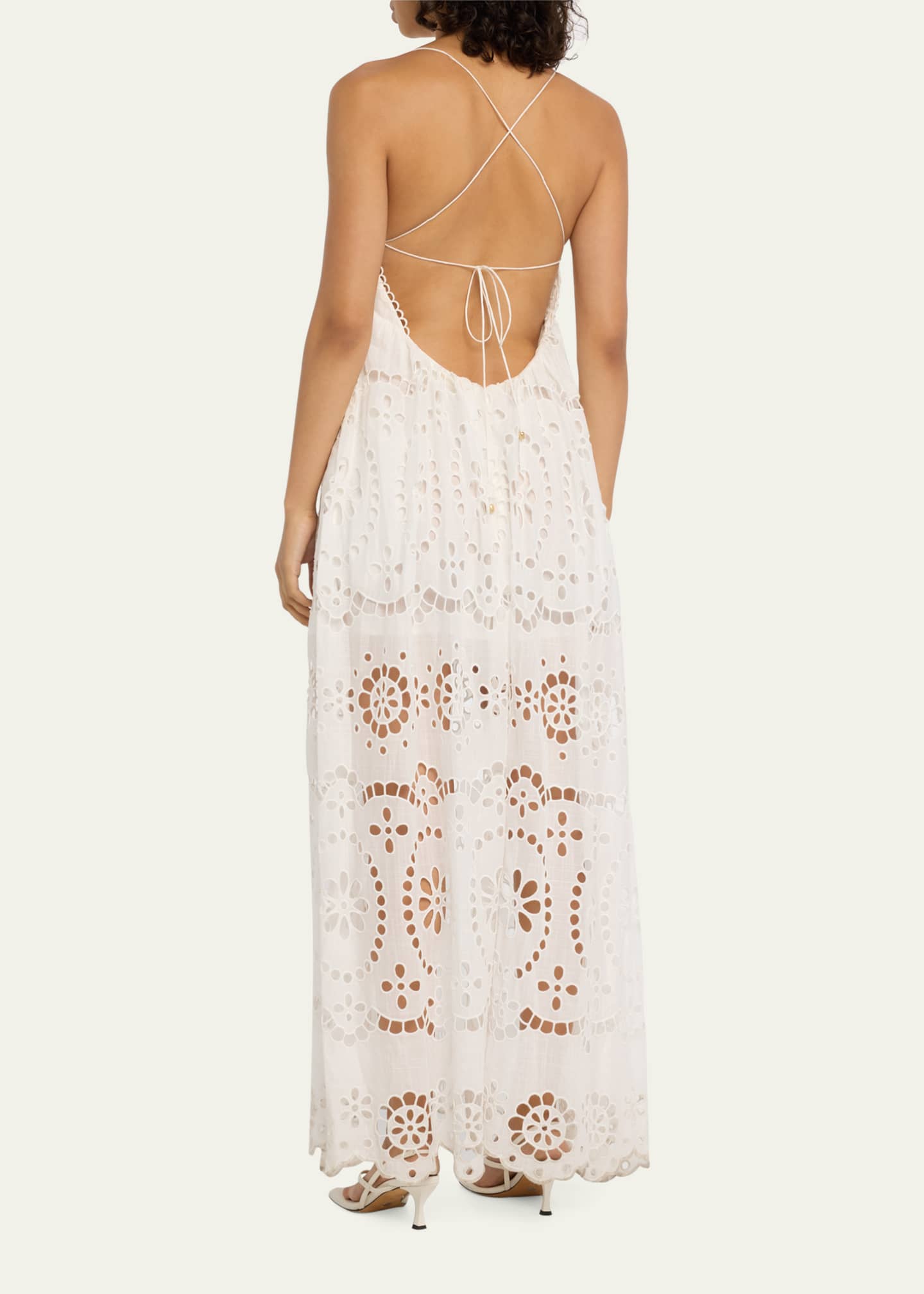 Zimmermann lace slip dress top