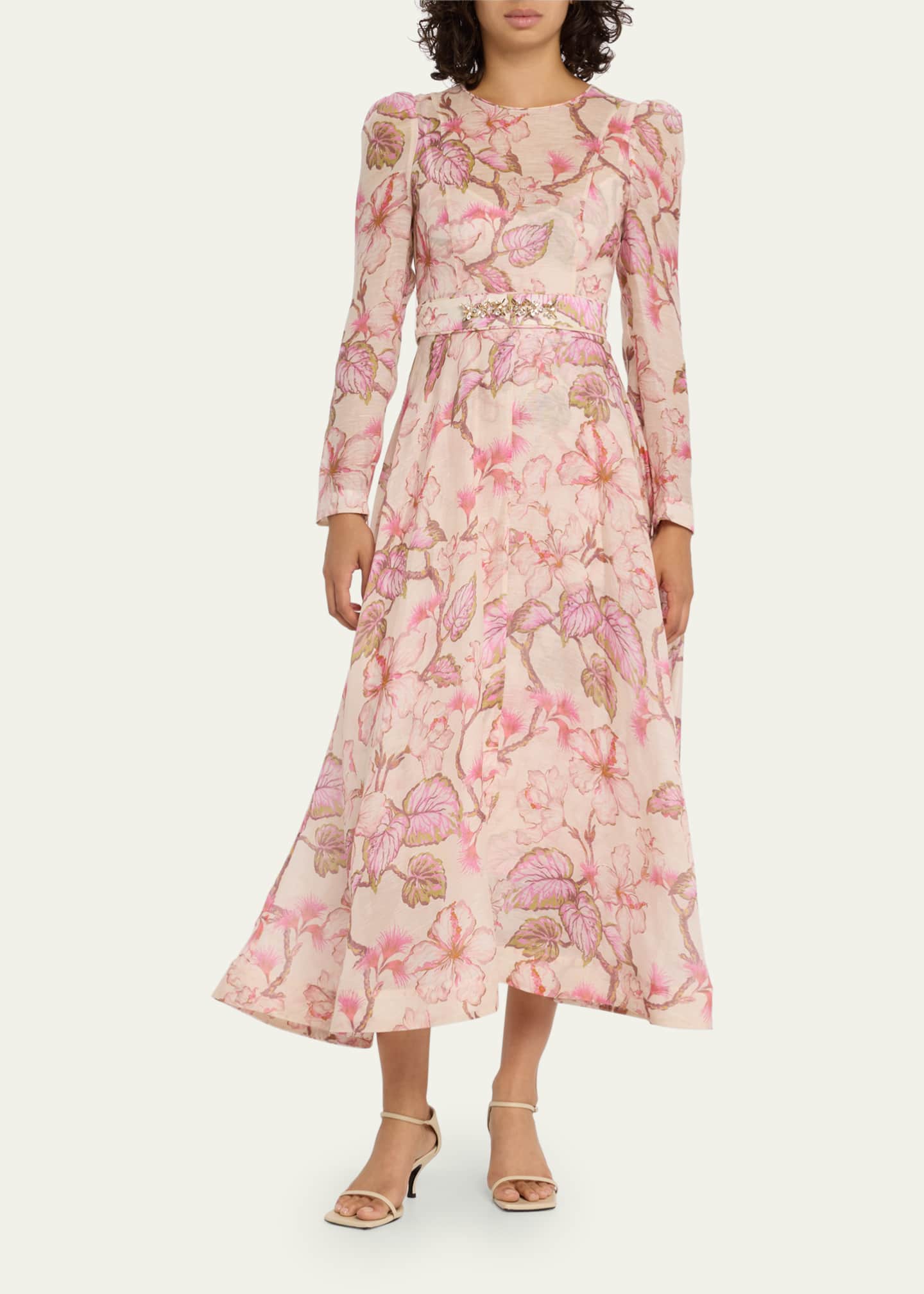 Zimmermann floral store midi dress