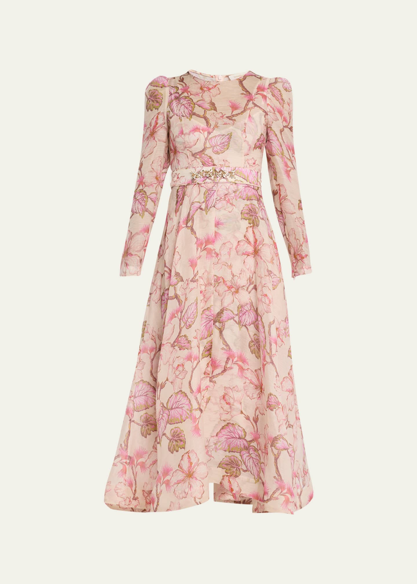Zimmermann floral midi dress hotsell