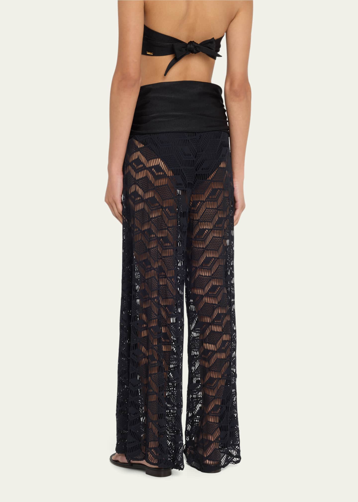 PatBO Crochet Beach Pants Bergdorf Goodman