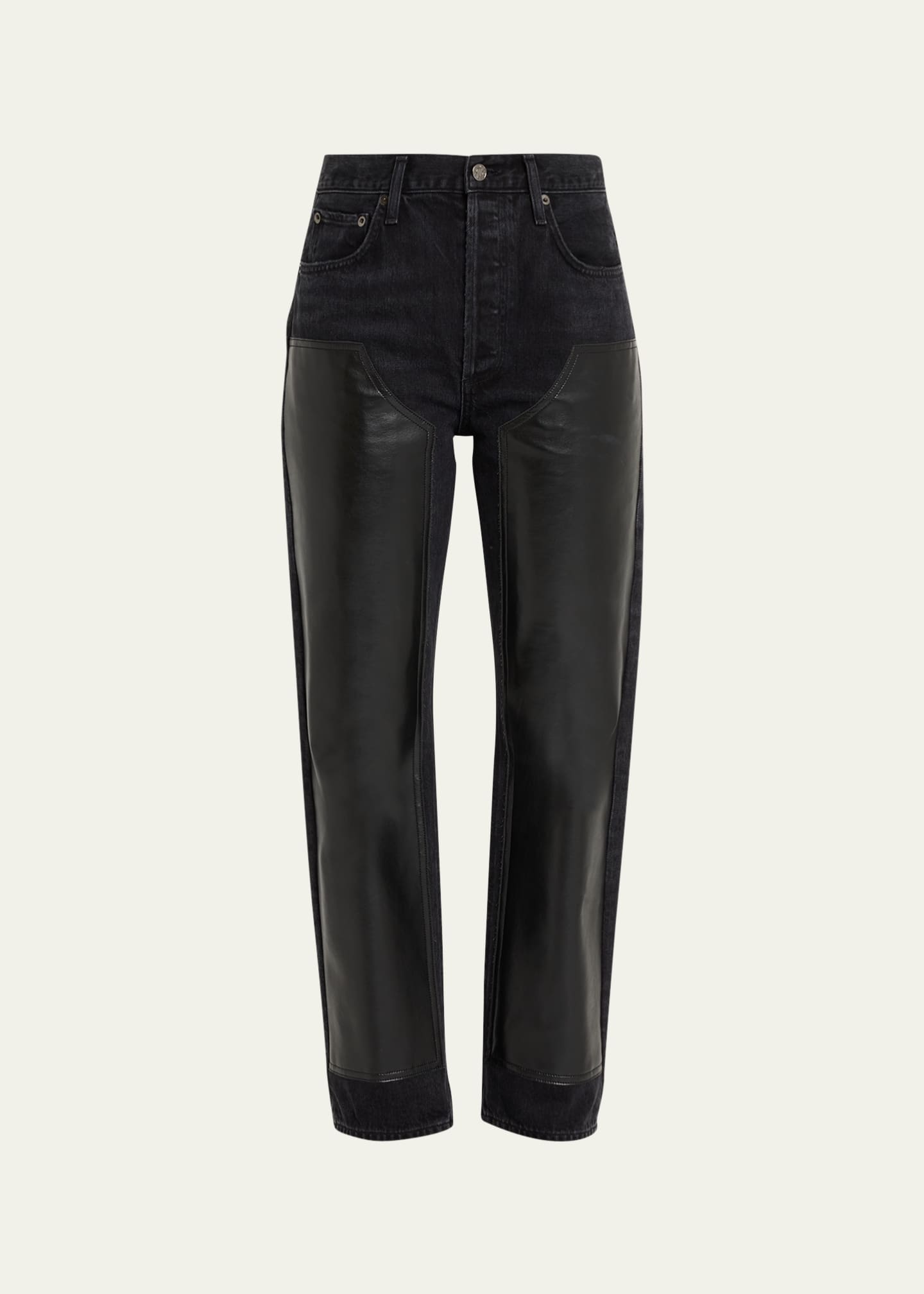Womens jeans with leather patches new arrivals