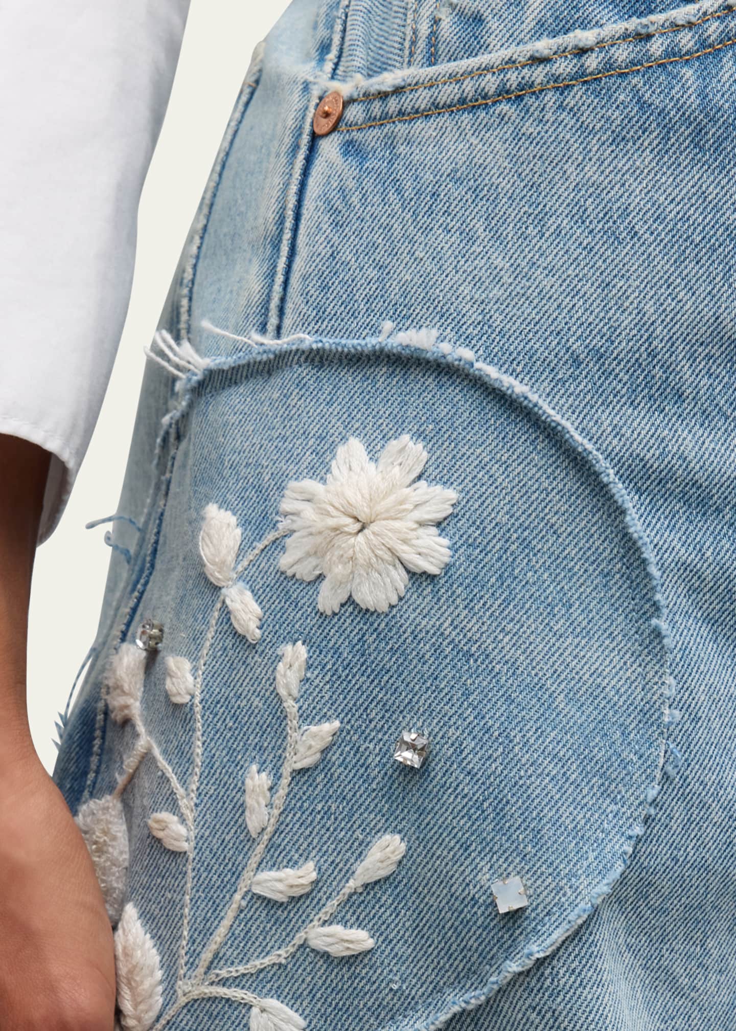 Citizens of humanity embroidered sales jeans