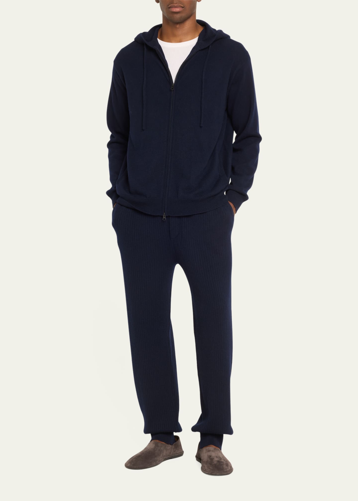 Mens cashmere lounge on sale set