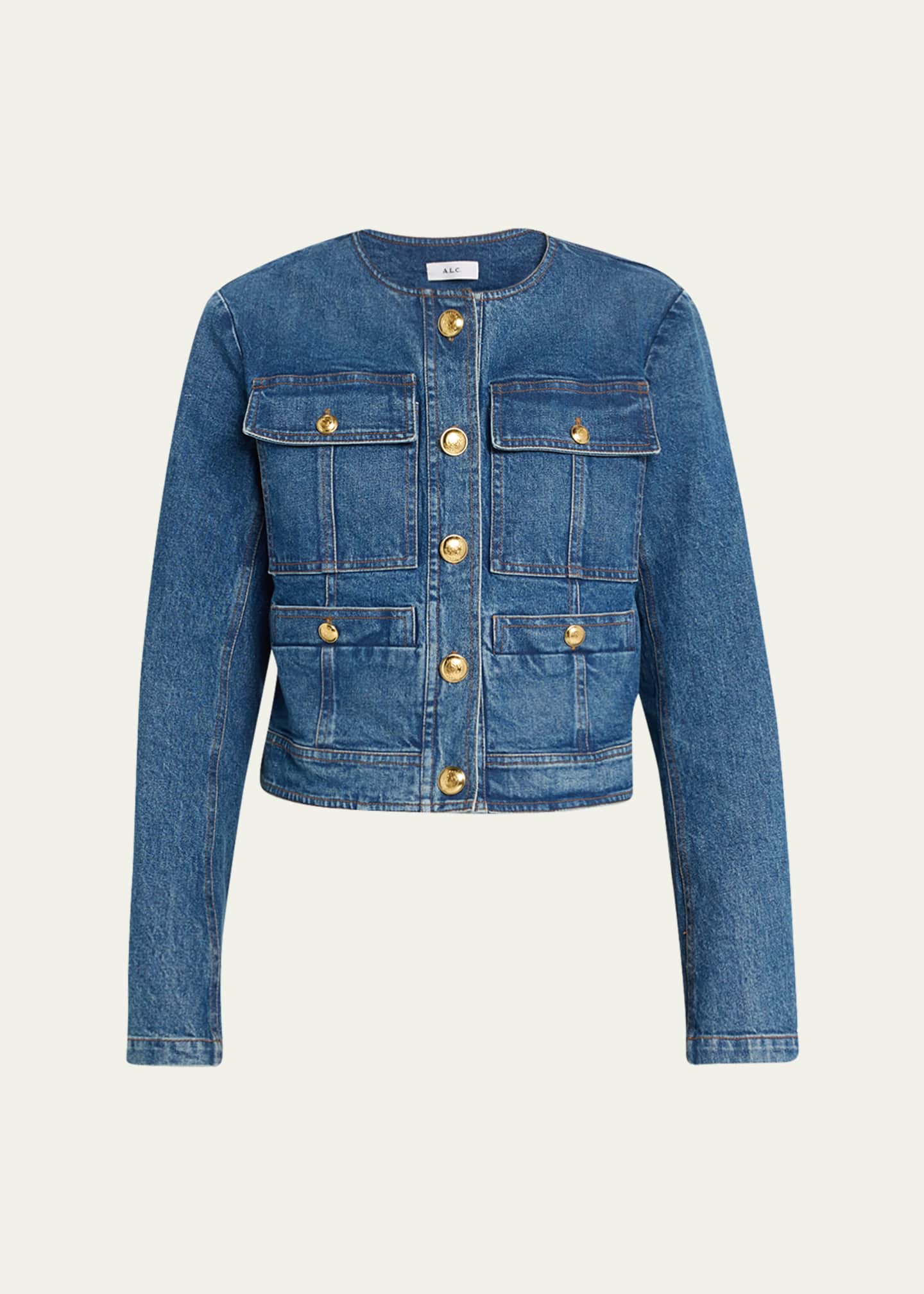 Tailored jean jacket new arrivals