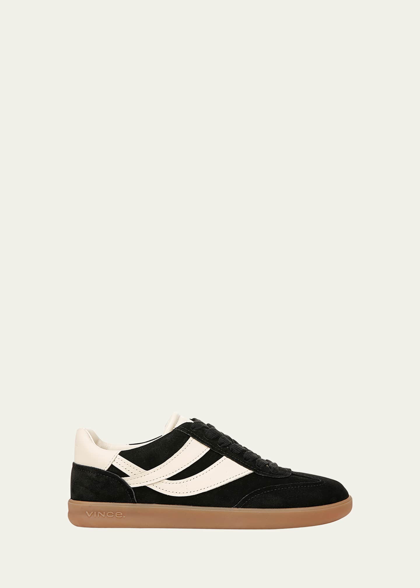 Vince Oasis Bicolor Leather Retro Sneakers Image 1 of 5