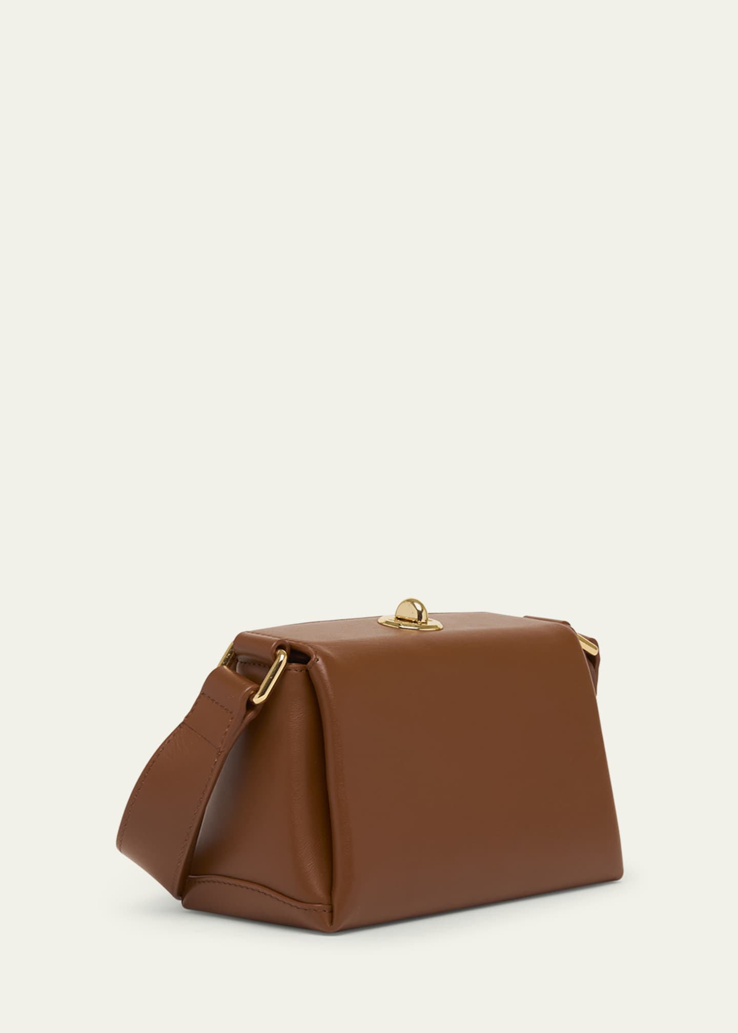 Plan C Mini Turn-Lock Leather Shoulder Bag - Bergdorf Goodman
