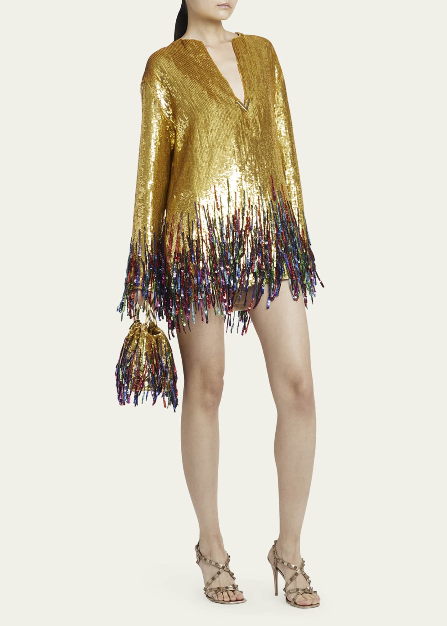 Valentino sequin dress sale