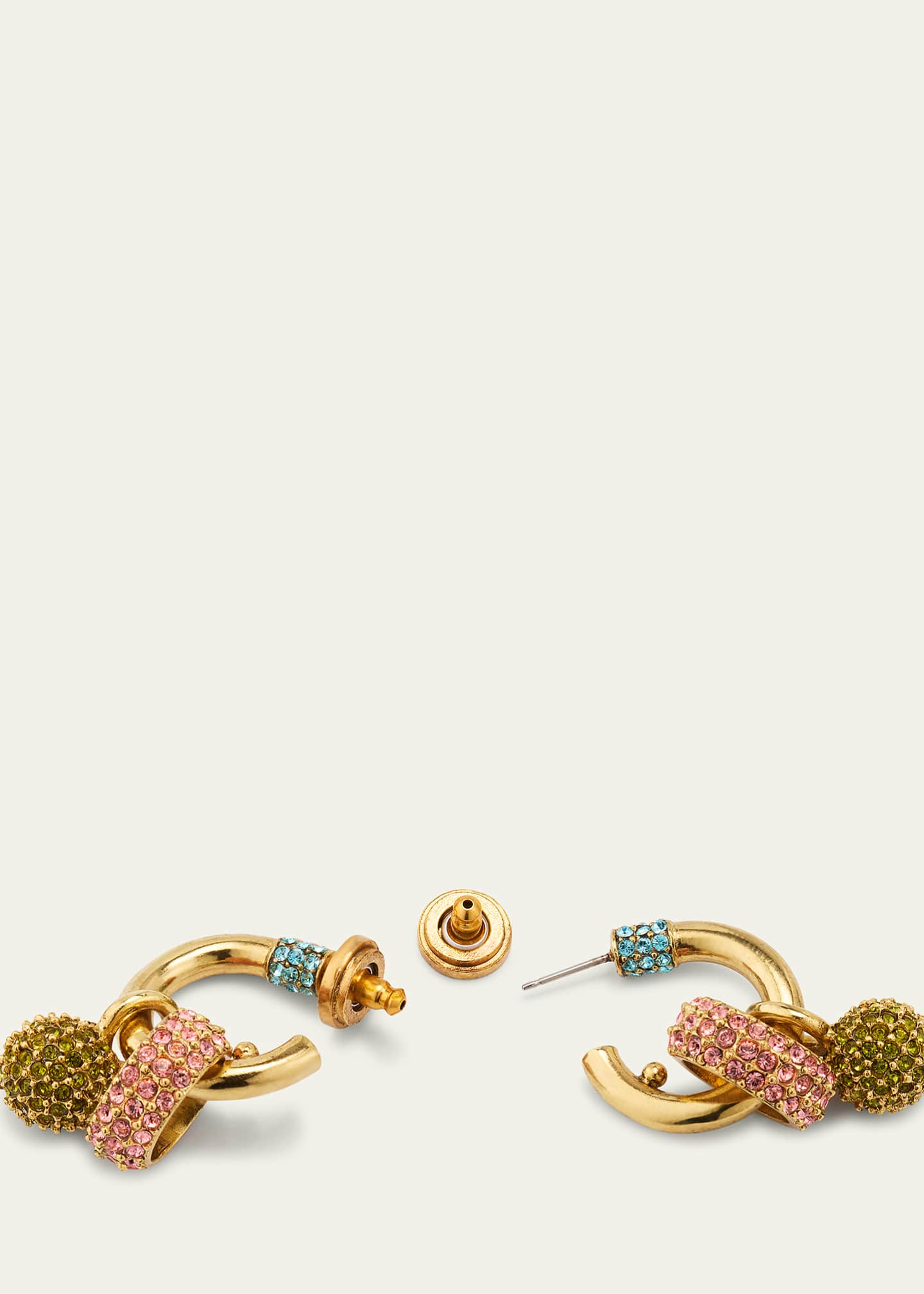 Big chain earrings sale