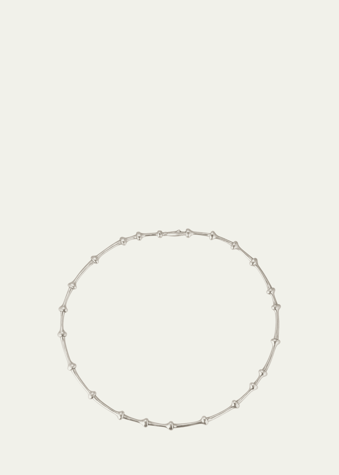 Vram White Gold Twyn Collar Necklace Image 1 of 4
