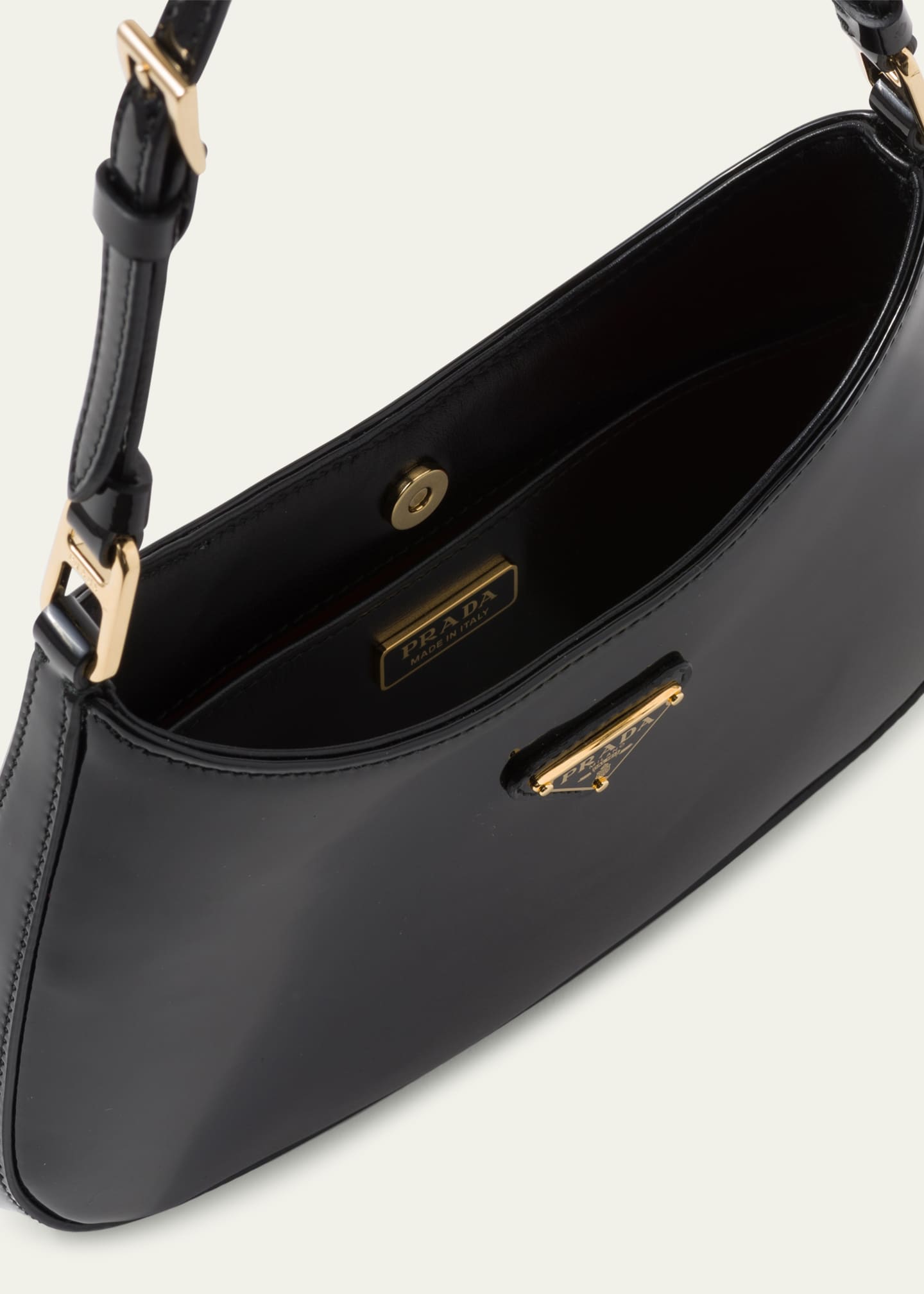 Prada Cleo Leather Shoulder Bag Image 3 of 4