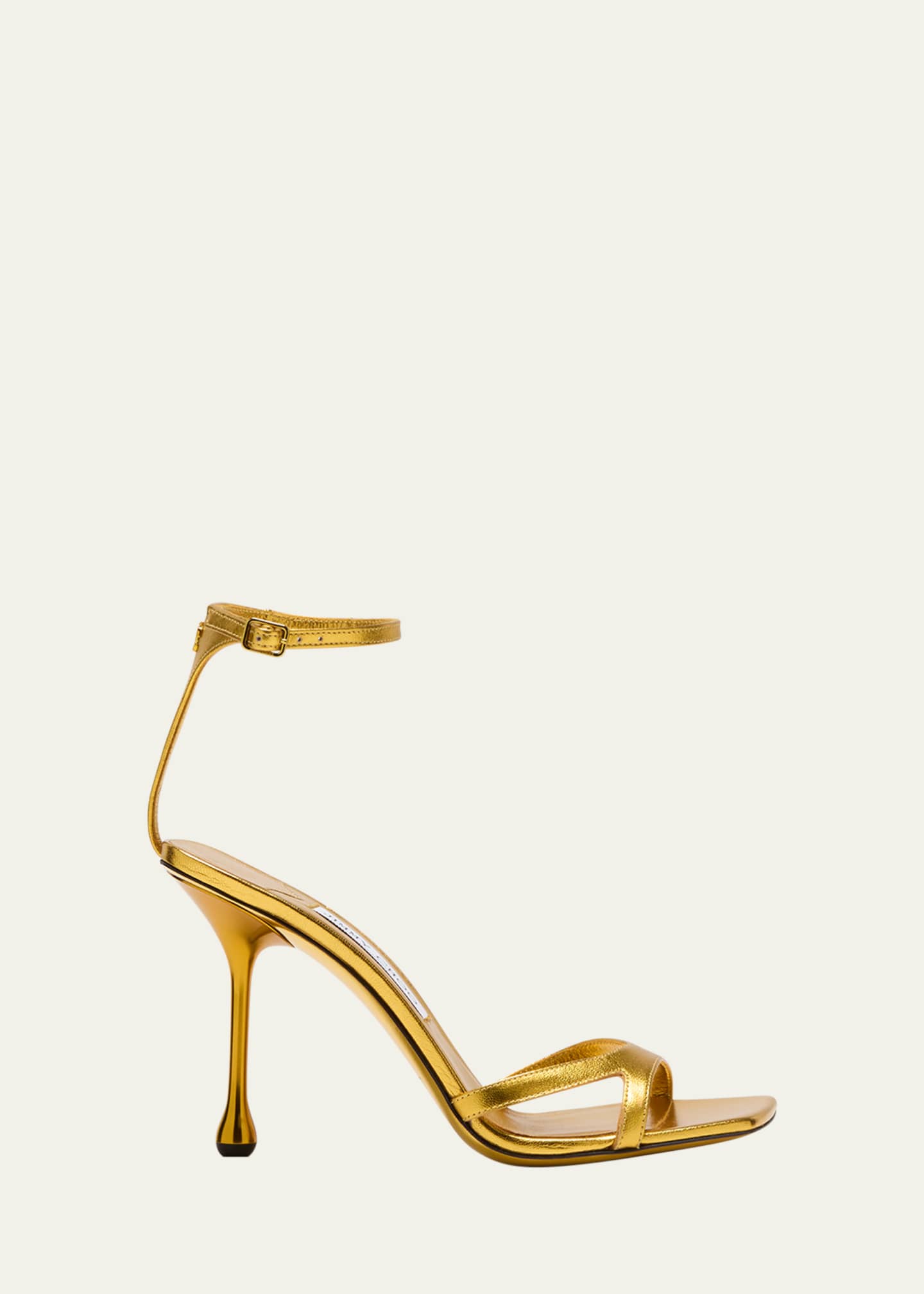Jimmy choo sales metallic sandals